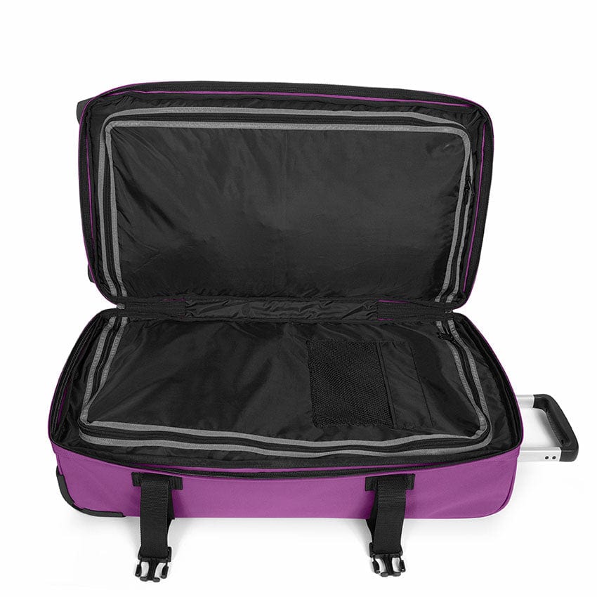 Eastpak Transit'R L Backpack - Durable Fig Purple Travel Backpack for School, Work & Commuting | Lightweight Laptop Bag with Spacious Compartments
