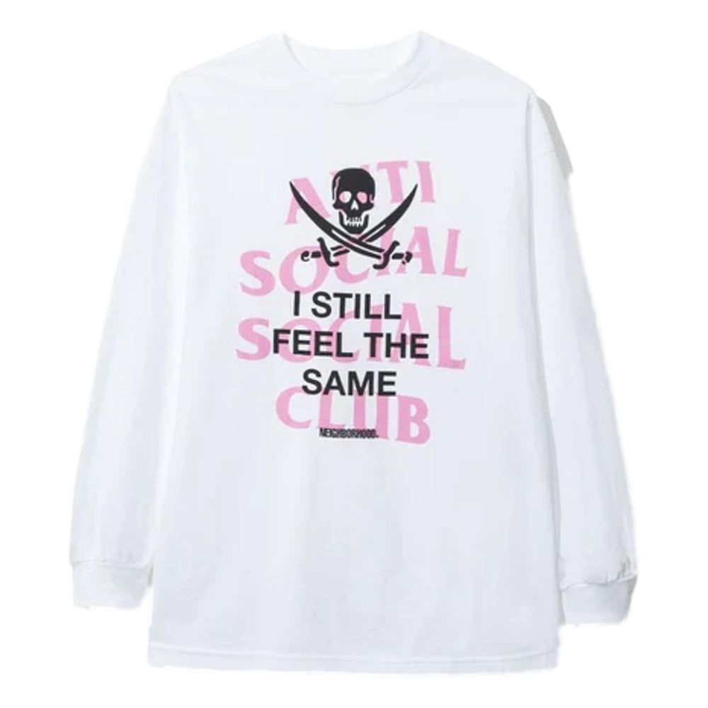 Anti Social Social Club White Long Sleeve T-Shirt - Streetwear Fashion for Casual Wear & Urban Outfits