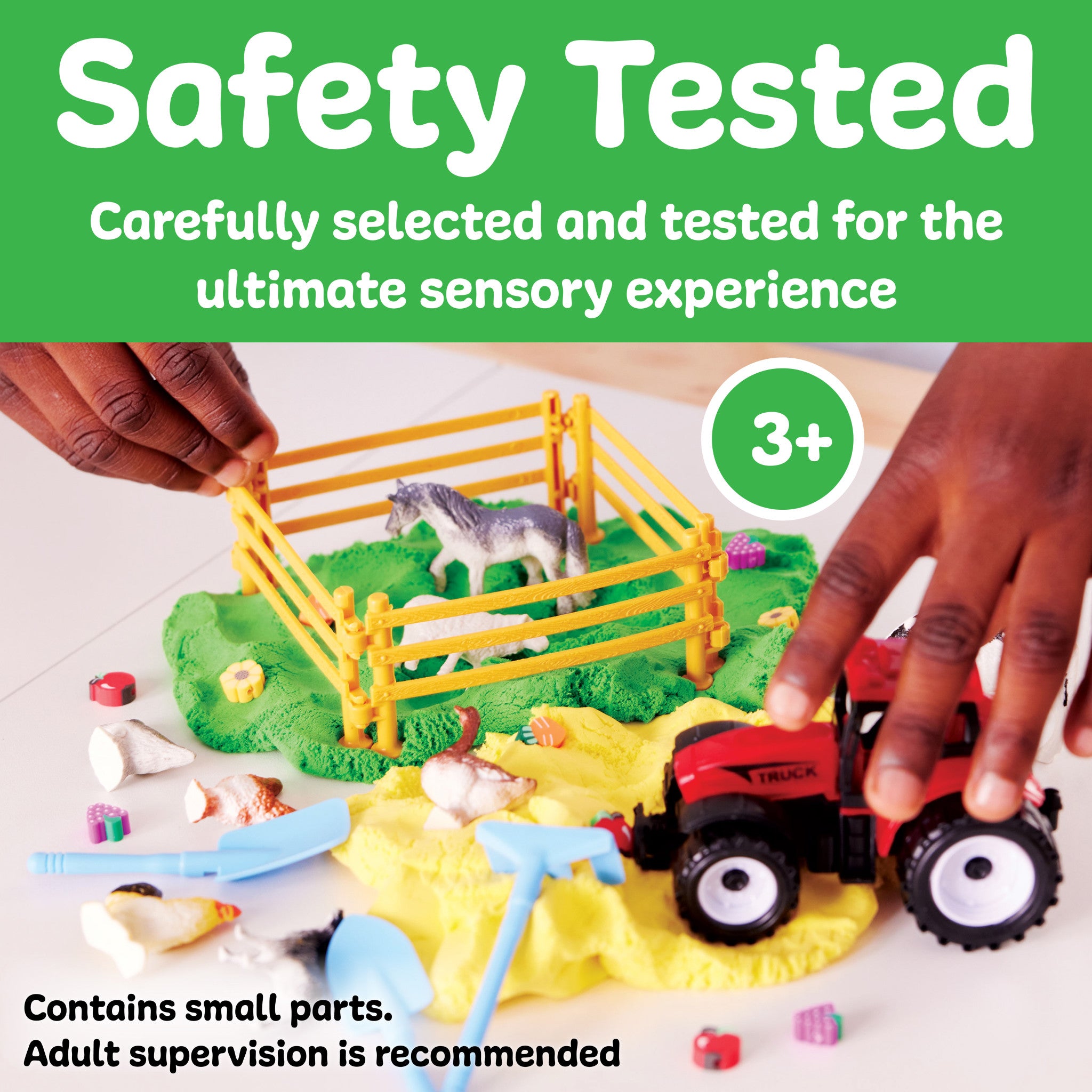 Sensory Pack Farm - Educational Toy for Kids, Animal Learning Activity Set #6418000 - Perfect for Preschool, Classroom & Homeschooling