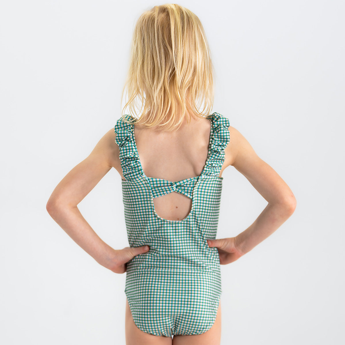 Puffy Sleeve One Piece Swimsuit for Girls - Trendy Ruffled Bathing Suit for Beach, Pool & Summer Vacations