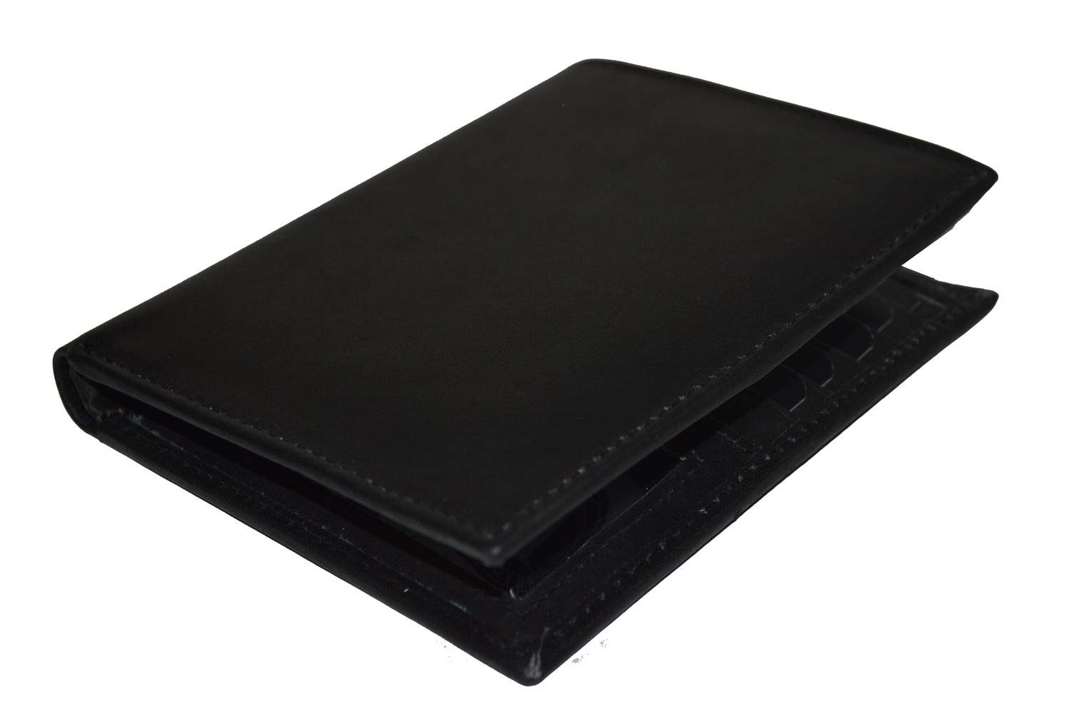 Genuine Cowhide Leather Slim Bifold Wallet for Men - RFID Blocking Credit Card & ID Holder - Perfect for Everyday Use, Travel, and Business