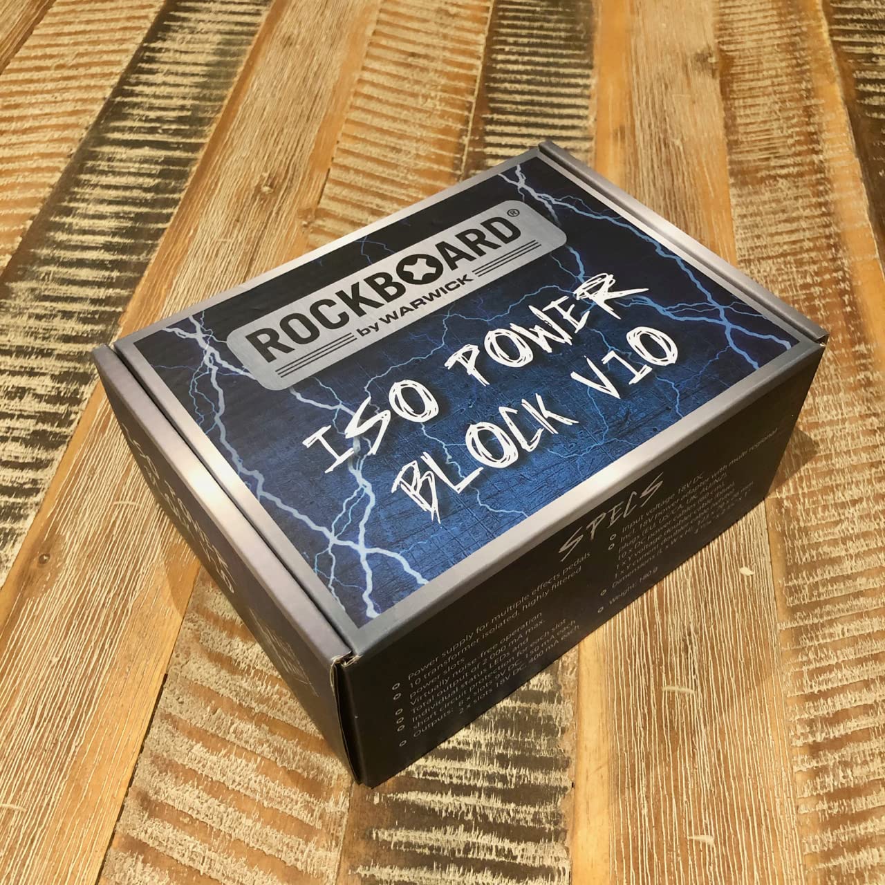 Rockboard ISO Power Block - High-Quality Guitar Pedal Power Supply for Professional Musicians | Perfect for Live Performances & Studio Recording