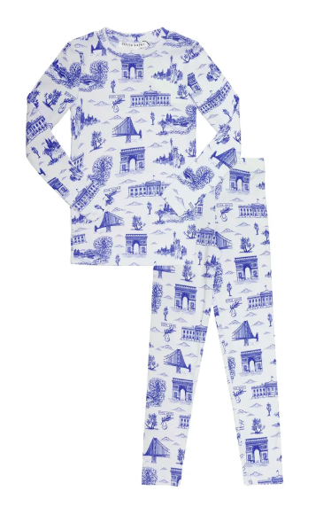 Little Parni Canvas Pajamas for Kids & Teens (18 Months to 16 Years) - Soft & Comfortable Sleepwear for Boys & Girls - Perfect for Bedtime, Lounging & Sleepovers