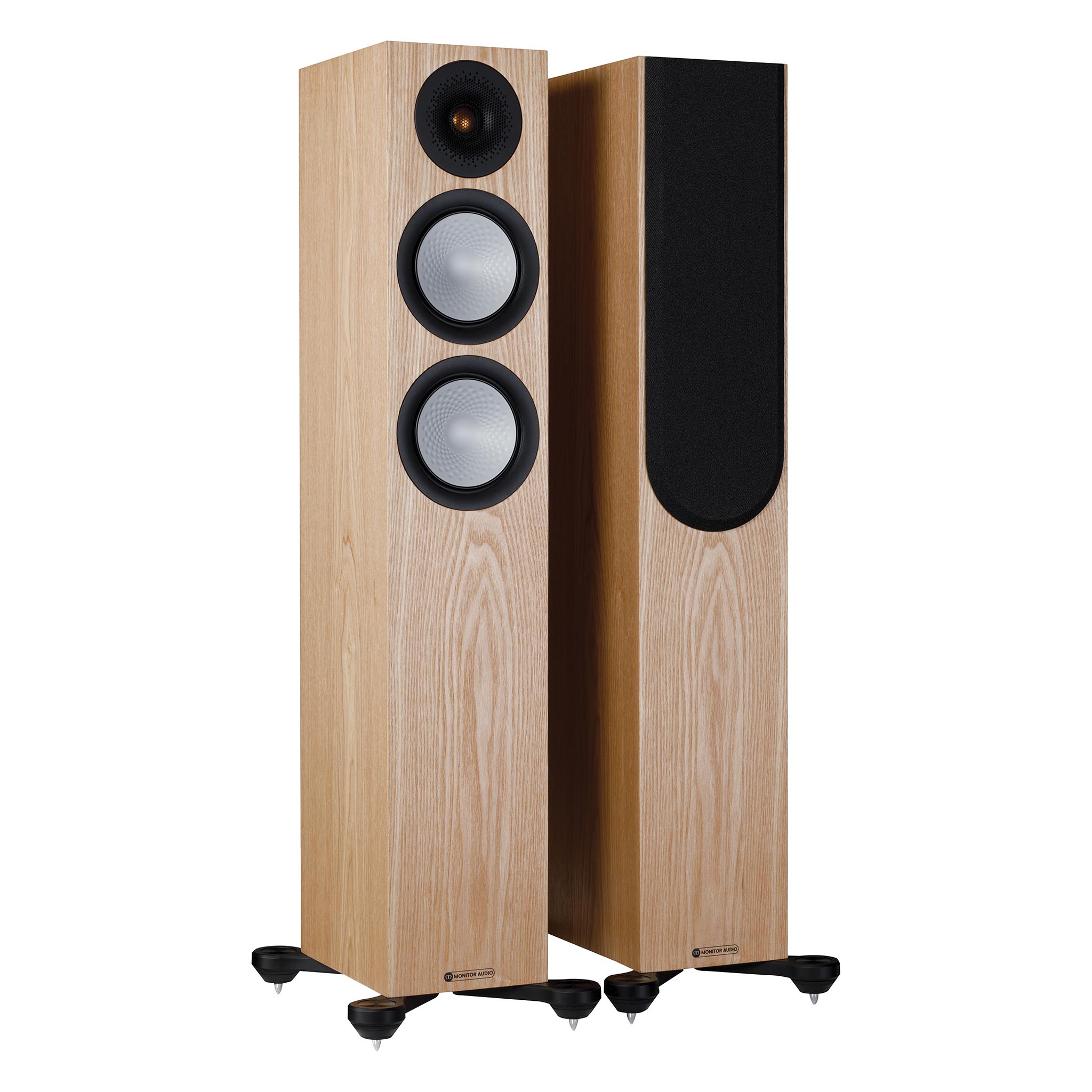 Monitor Audio Silver 200 7G Bookshelf Speakers (Pair) - High-Fidelity Stereo Sound for Home Theater & Music Listening
