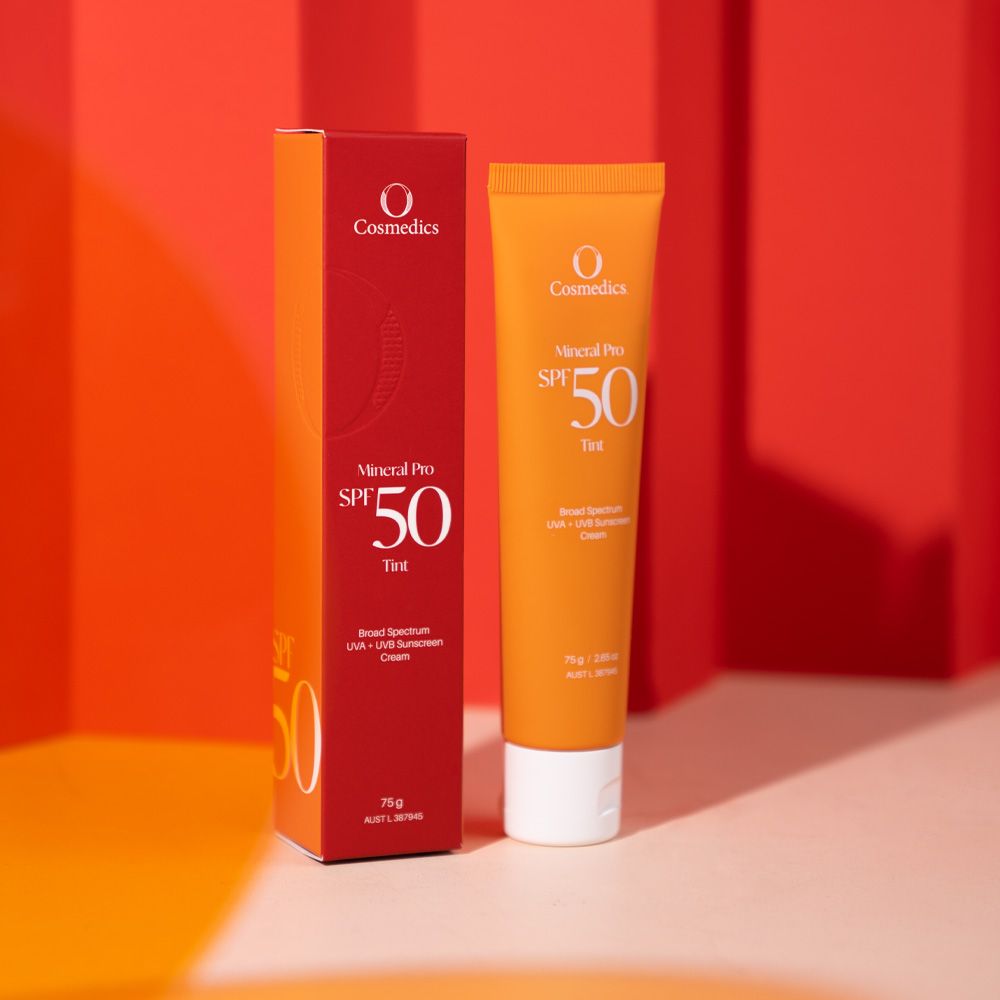 Mineral Pro SPF 50 Tinted Sunscreen - Natural Face Sunblock with Zinc Oxide - Lightweight, Non-Greasy Formula for Daily Protection - Perfect for Outdoor Activities & Beach Days