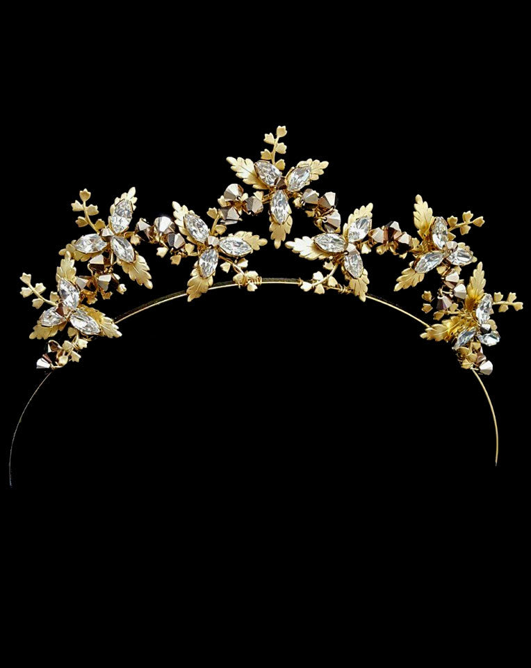 Kezani 'We are the Stars' Bridal Headpiece - Sparkling Star Crown Hair Accessory for Weddings, Prom, Quinceañera & Special Occasions