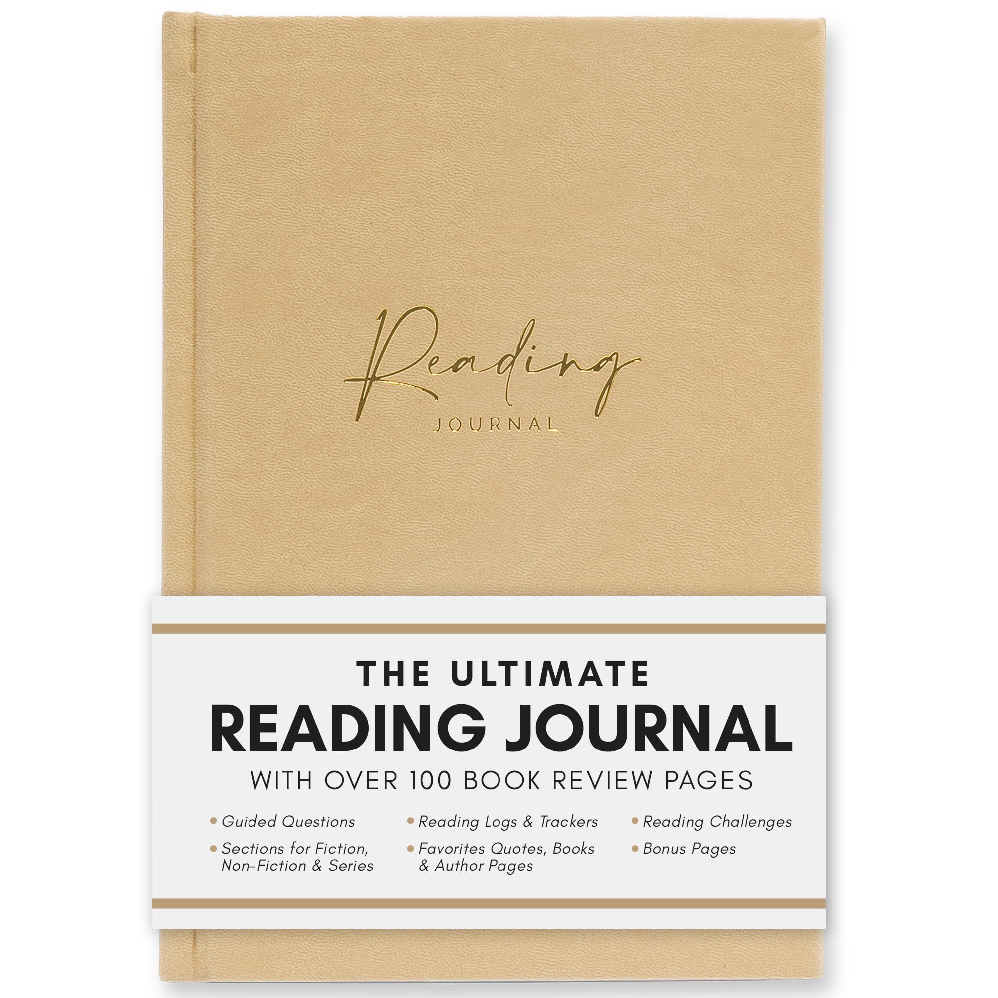 Epic Self Reading Journal for Book Lovers - Daily Book Log Notebook to Track Reading Habits, Rate Stories & Remember Plots - Perfect Bookworm Gift for Readers, Writers & Students - Great for Book Clubs, Reading Challenges & Personal Reflection