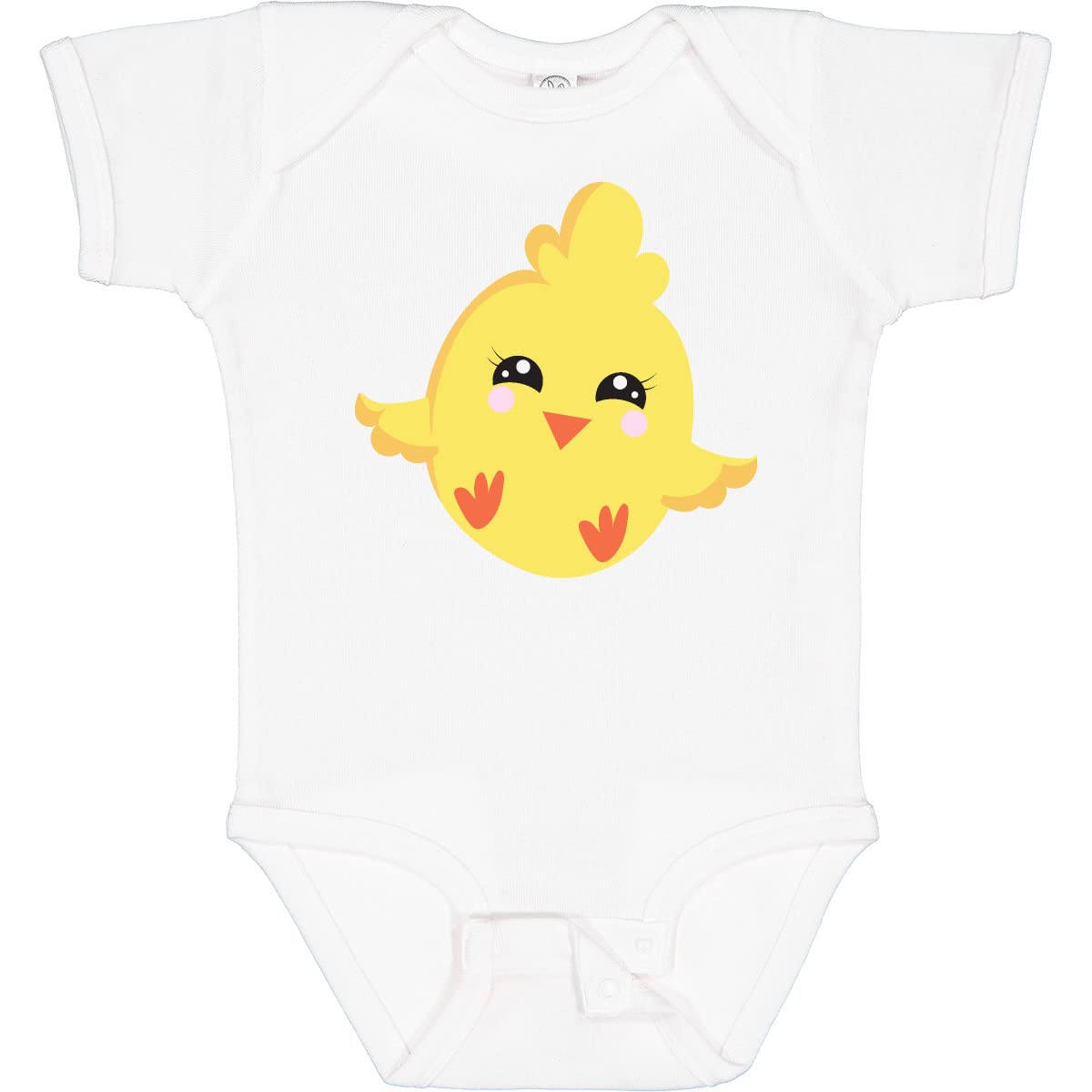 Inktastic Cute Baby Chicken Bodysuit - Adorable Chick Design for Infants & Toddlers - Perfect for Playtime, Nursery, and Family Photos