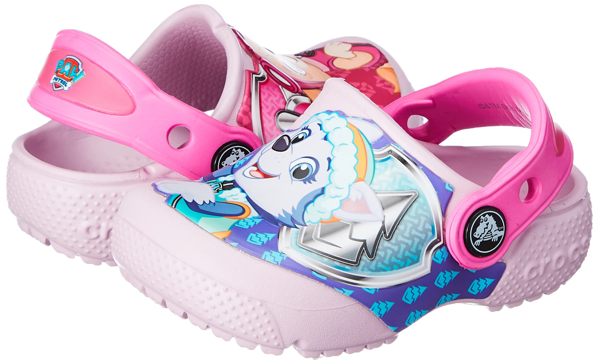 Crocs Unisex-Child Fun Lab Paw Patrol Patch Clog | Kids Water Shoes for Beach, Pool & Outdoor Play | Lightweight & Comfortable Slip-On Clogs