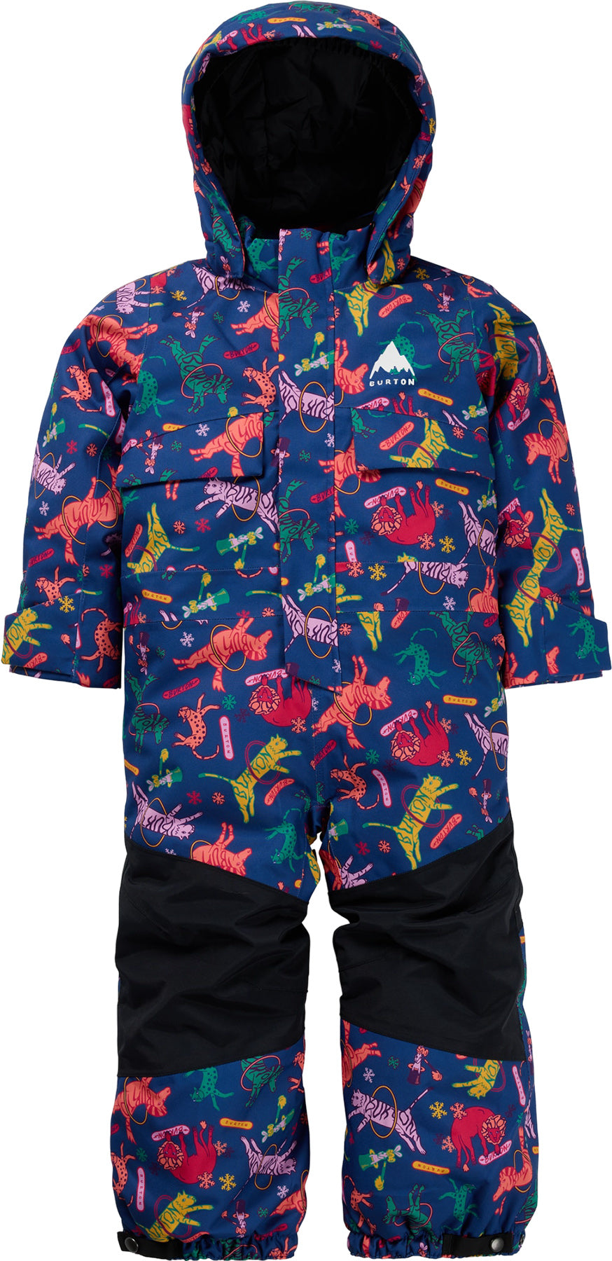 2 Layer One Piece Snowsuit for Kids - Warm Winter Snowsuit with Hood - Perfect for Skiing, Snowboarding & Outdoor Winter Activities