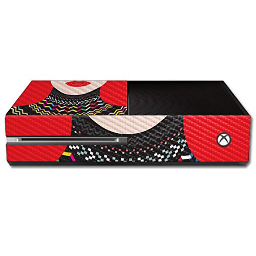 Premium Carbon Fiber Skin for Microsoft Xbox One - Protective & Durable Textured Cover | Easy to Apply & Remove | Made in USA | Perfect for Gaming Setup & Home Entertainment