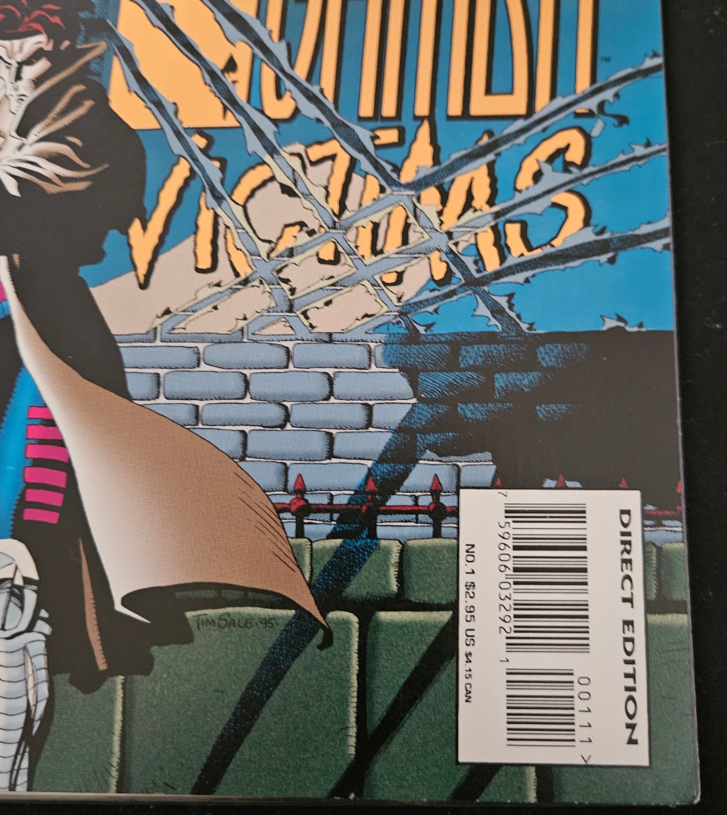 Wolverine & Gambit: Victims #1 - Marvel Comic Book | September 1995 | Superhero Action, X-Men Collectible | Perfect for Comic Fans & Collectors