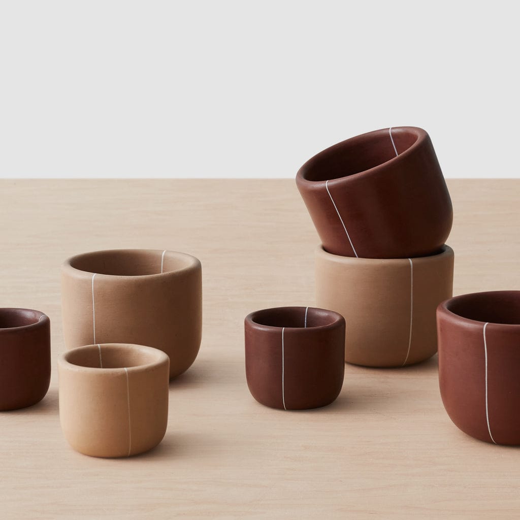 Premium Oro Espresso Cups Set of 4 - Italian Style Ceramic Coffee Cups for Espresso, Cappuccino & Latte - Perfect for Home, Office & Cafe Use