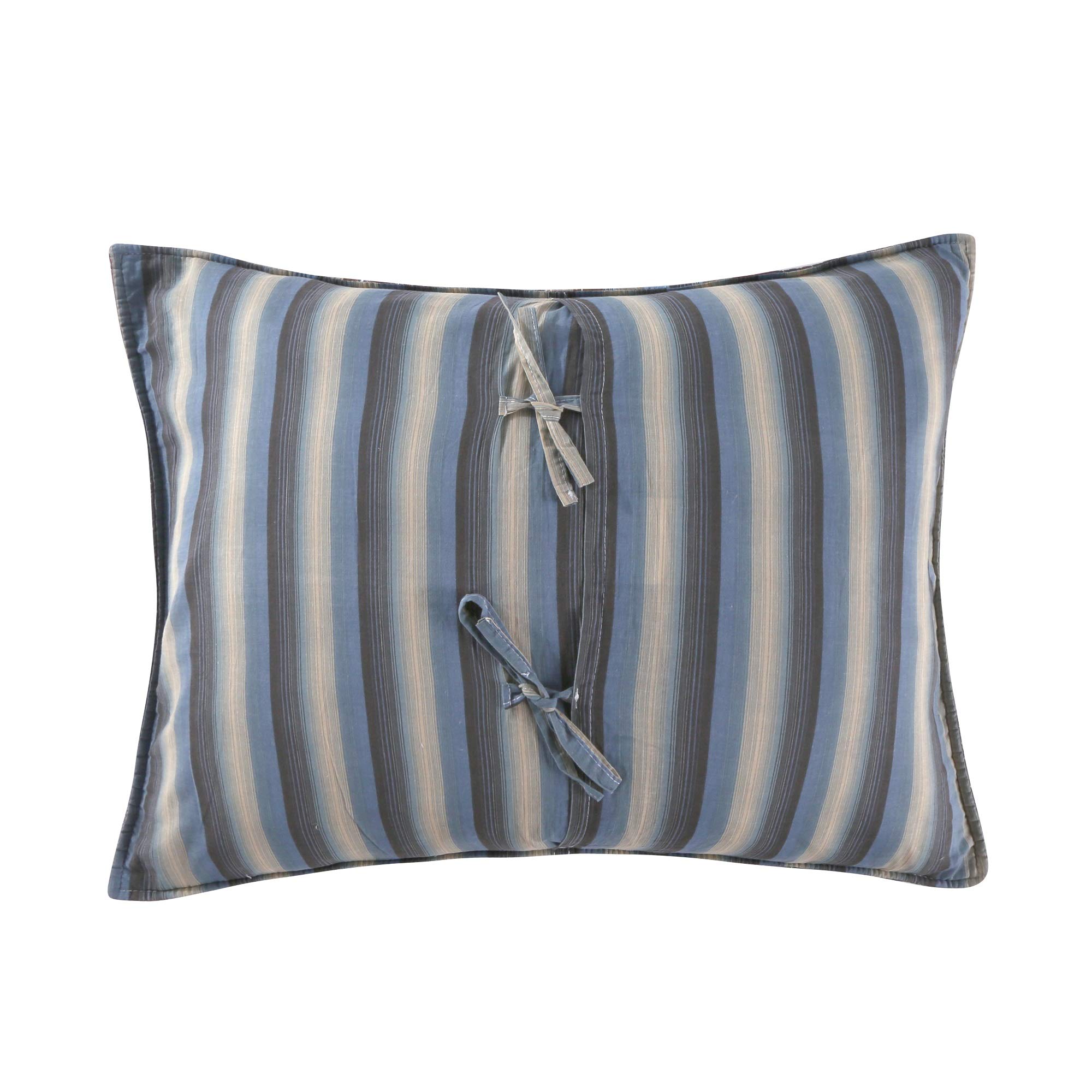 Greenland Home Durango Standard Pillow Sham - Western Style Decorative Pillow Cover for Bedroom & Living Room - Perfect for Farmhouse, Rustic, or Cowboy Themed Decor