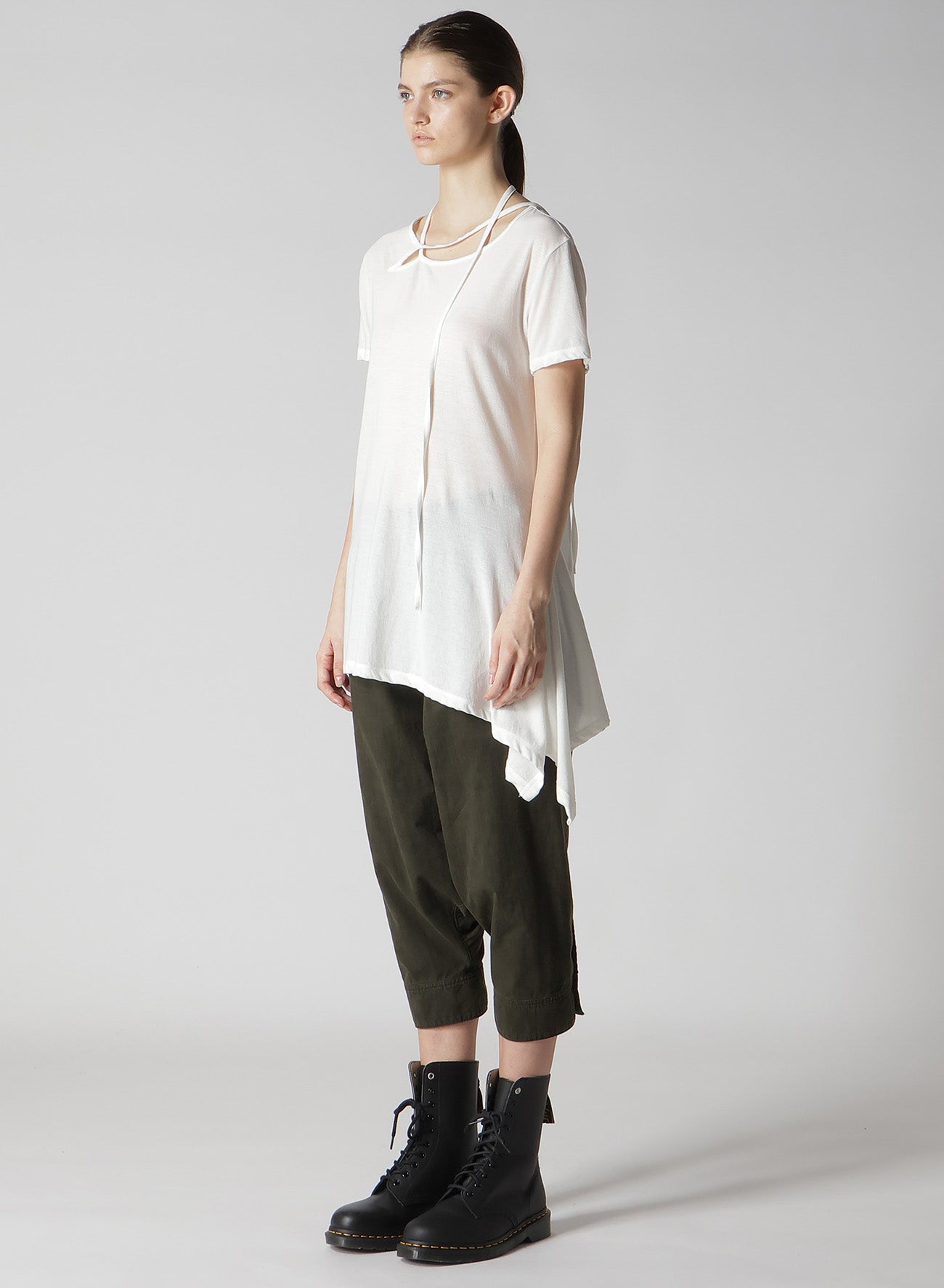 Soft & Breathable Cotton Jersey String T-Shirt for Women - Casual Comfort Tee for Everyday Wear | Perfect for Lounging, Outings & Layering