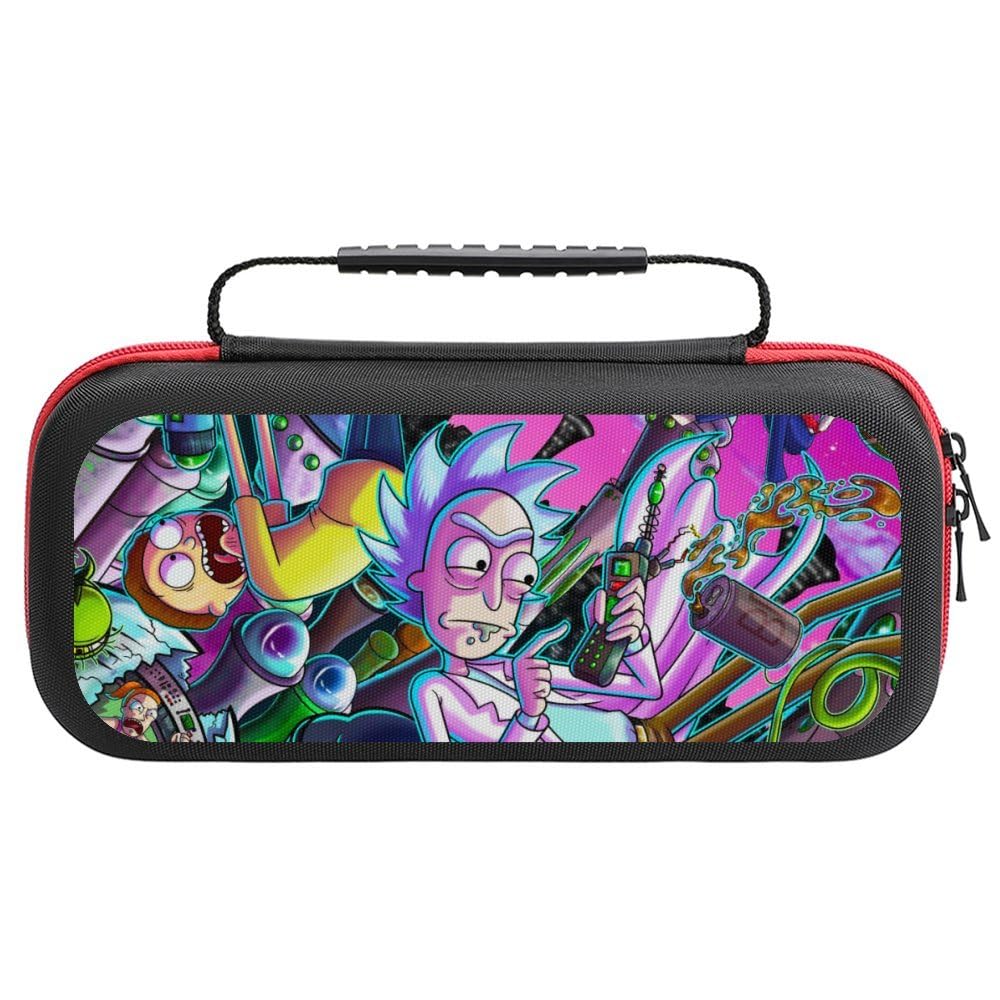 Bopanku Protective Carrying Case for Nintendo Switch & Switch OLED - Portable Travel Game Storage Case with Durable Design | Perfect for Travel, Commuting, and Gaming On-The-Go (Style8)