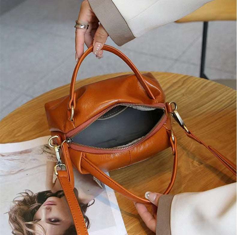 Fashionable Women's Leather Satchel Handbag - Perfect for Work, Travel & Everyday Use
