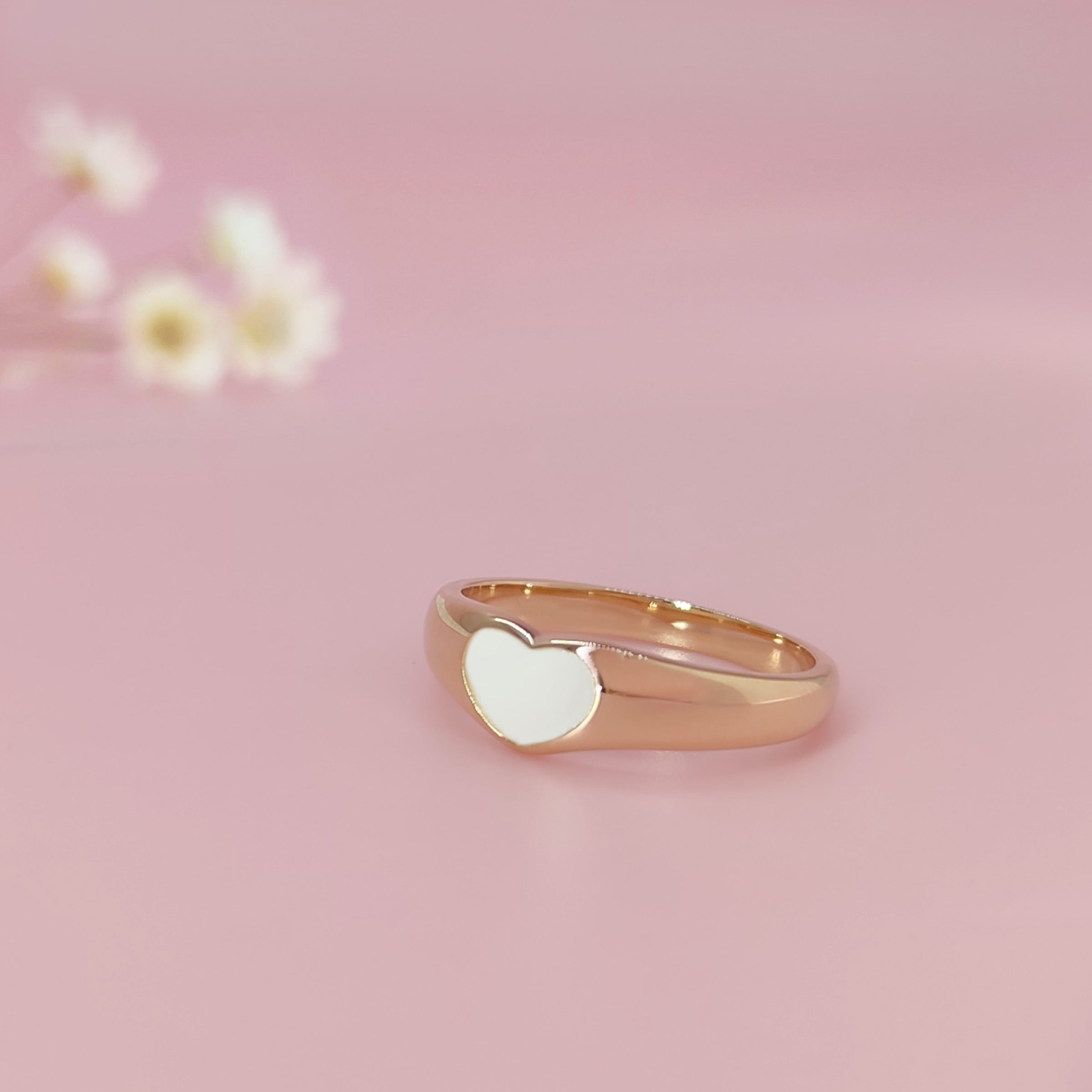 Eternal Heart Breast Milk Keepsake Ring - Personalized Memorial Jewelry for Moms - Perfect for Cherishing Precious Memories of Motherhood and Baby's First Years