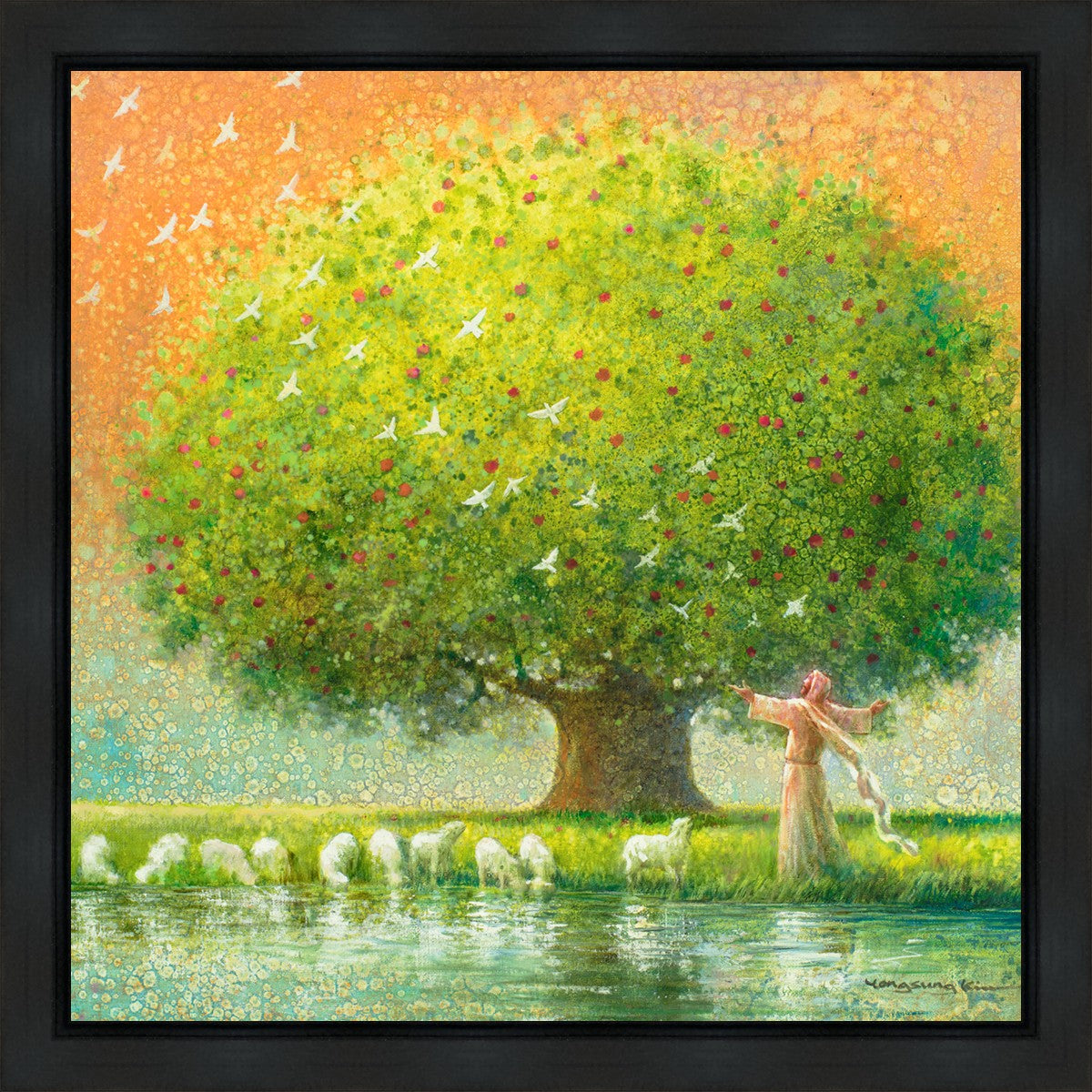Show Me Your Glory Gallery Wrap Canvas - Premium Christian Wall Art for Home & Church Decor - Perfect for Living Room, Bedroom, and Worship Spaces