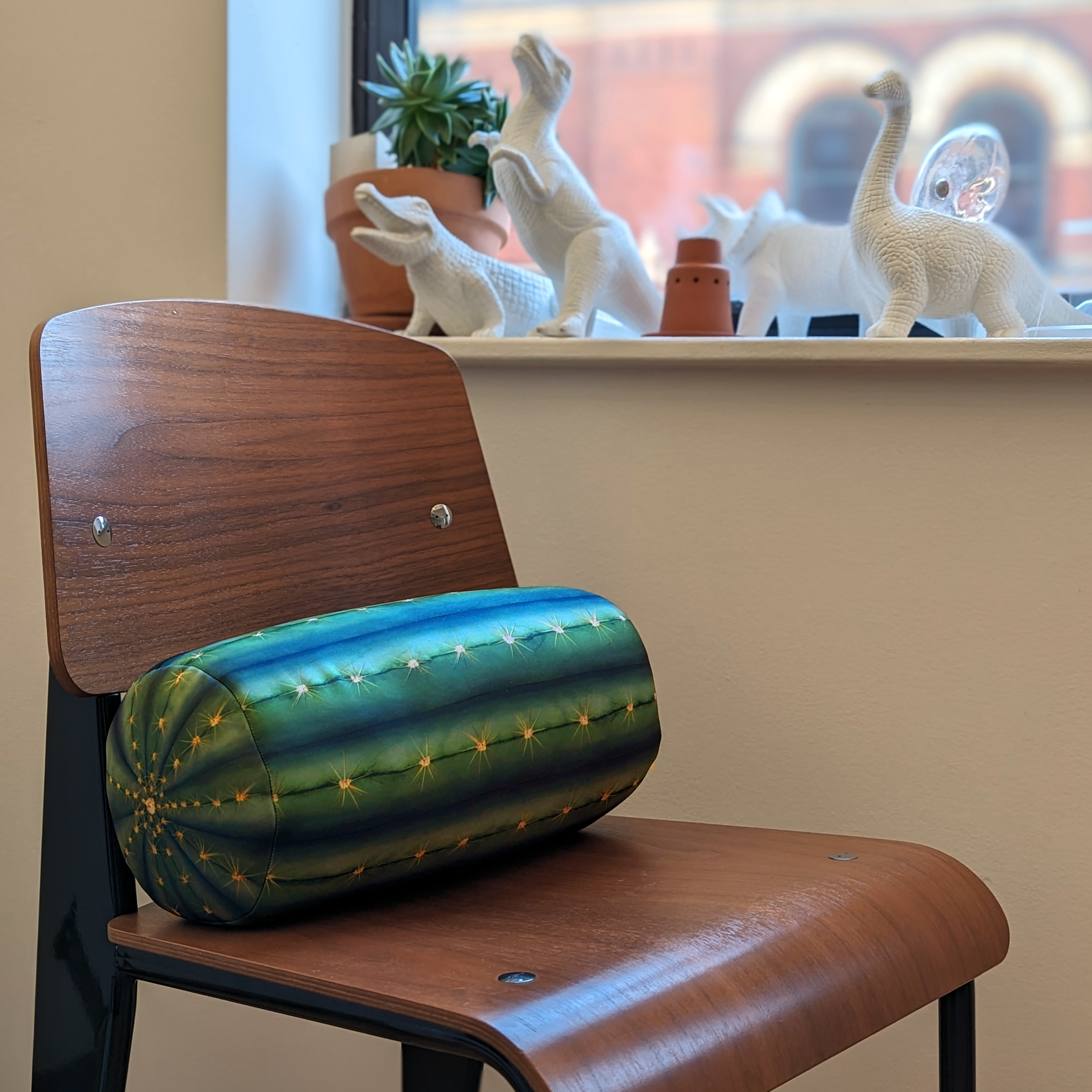Cactus Head Rest Pillow - Comfortable and Stylish Neck Support for Travel, Office, and Home Use - Perfect for Airplanes, Cars, and Relaxation