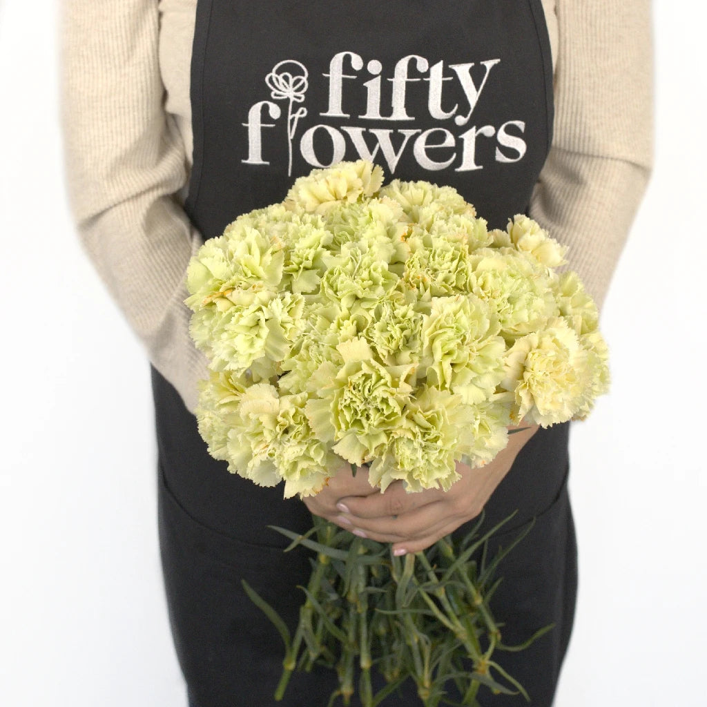 Antique Peach Carnation Silk Flowers - Realistic Artificial Floral Arrangements for Home Decor, Wedding Centerpieces, and DIY Crafts