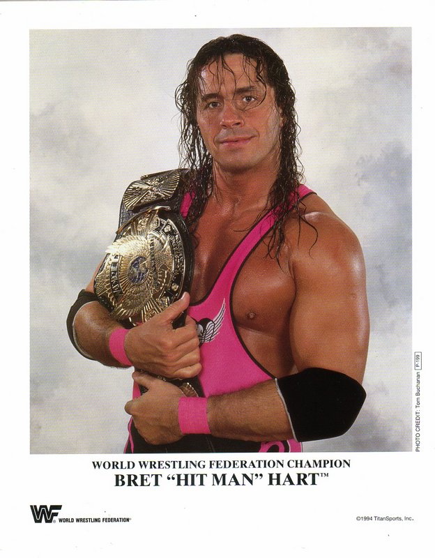1994 WWF Champion Bret 'Hitman' Hart P199 Color Wrestling Action Figure - Collectible Memorabilia for WWE Fans & Wrestling Enthusiasts