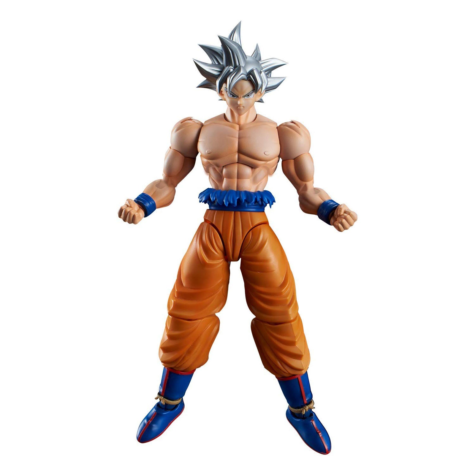 Bandai Dragon Ball Super Goku Ultra Instinct Action Figure Model Kit - Collectible Anime Toy for Display & Play