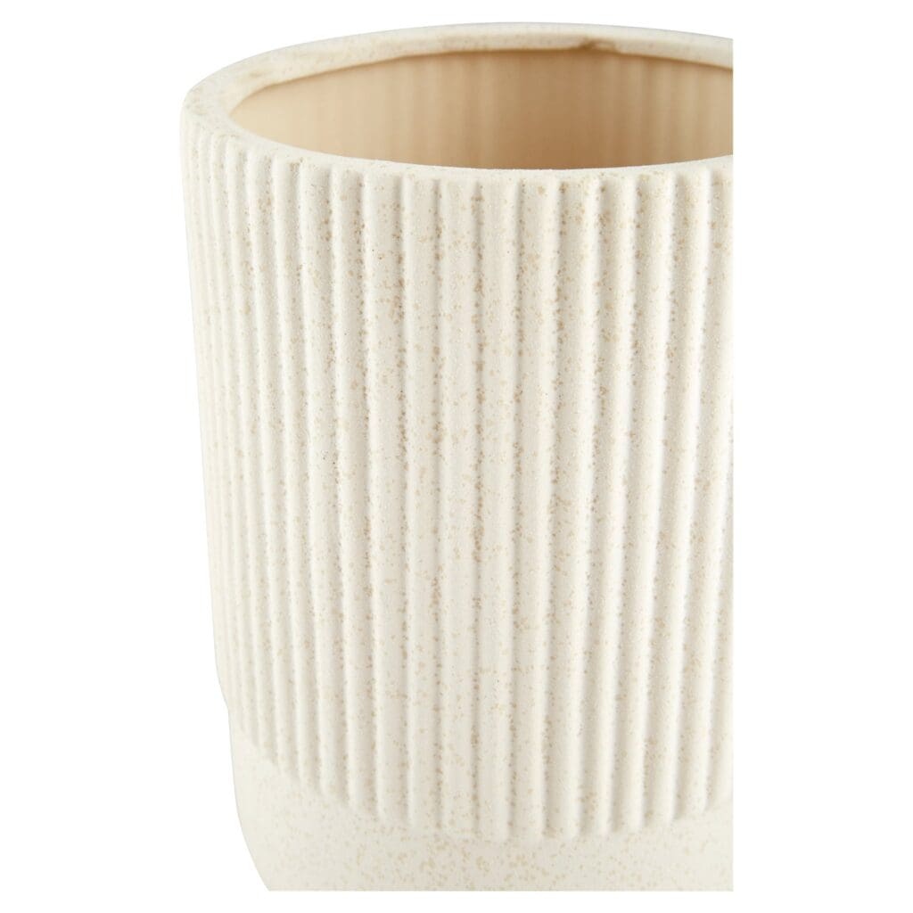 Cyan Design 11197 Small White Harmonica Vase - Elegant Floral Centerpiece for Home Decor, Wedding & Tabletop Arrangements