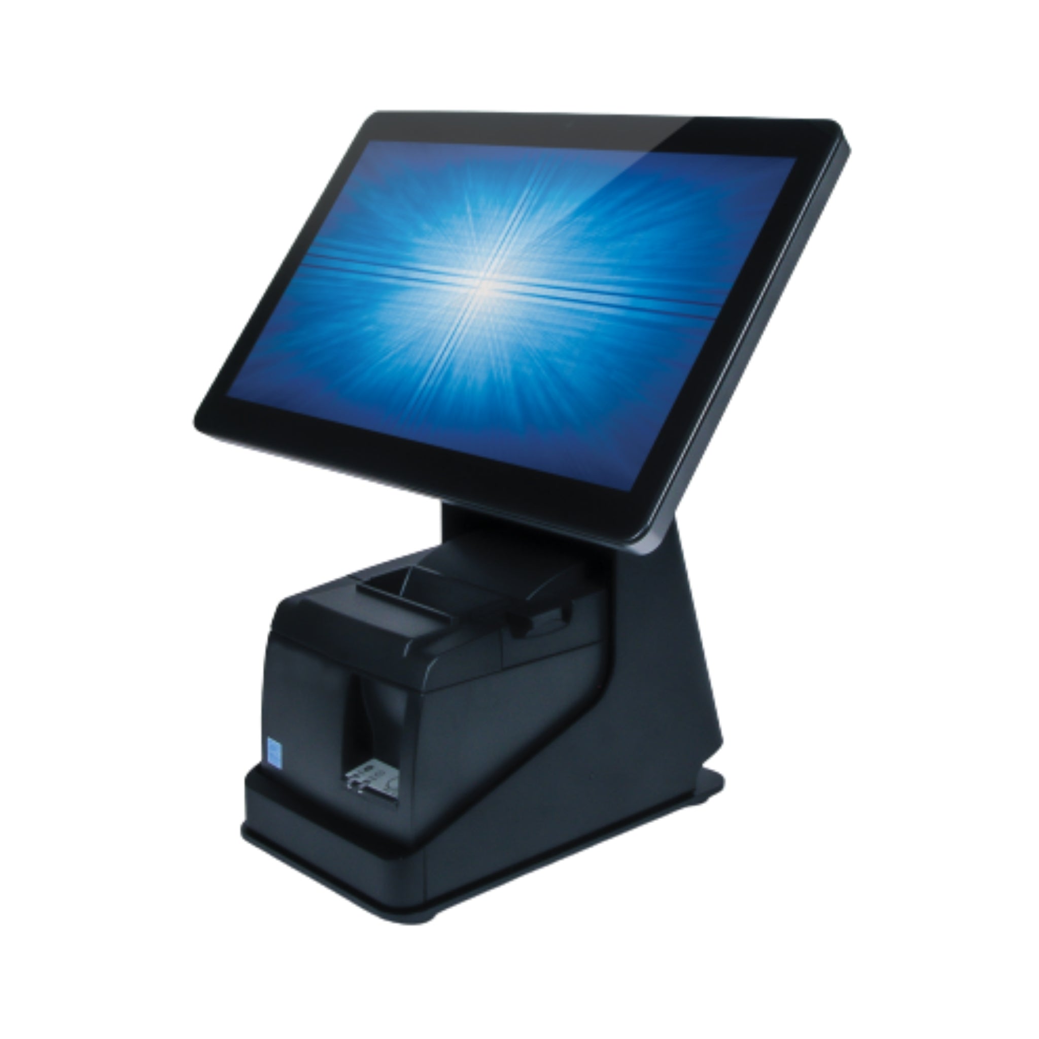 Elo Wallaby POS Stand with Flip Capability - Durable Countertop Mount for Retail & Restaurant Use - Secure Tablet Holder for iPad, Android Devices - Perfect for Cash Wrap, Drive-Thru & Customer Checkout Stations