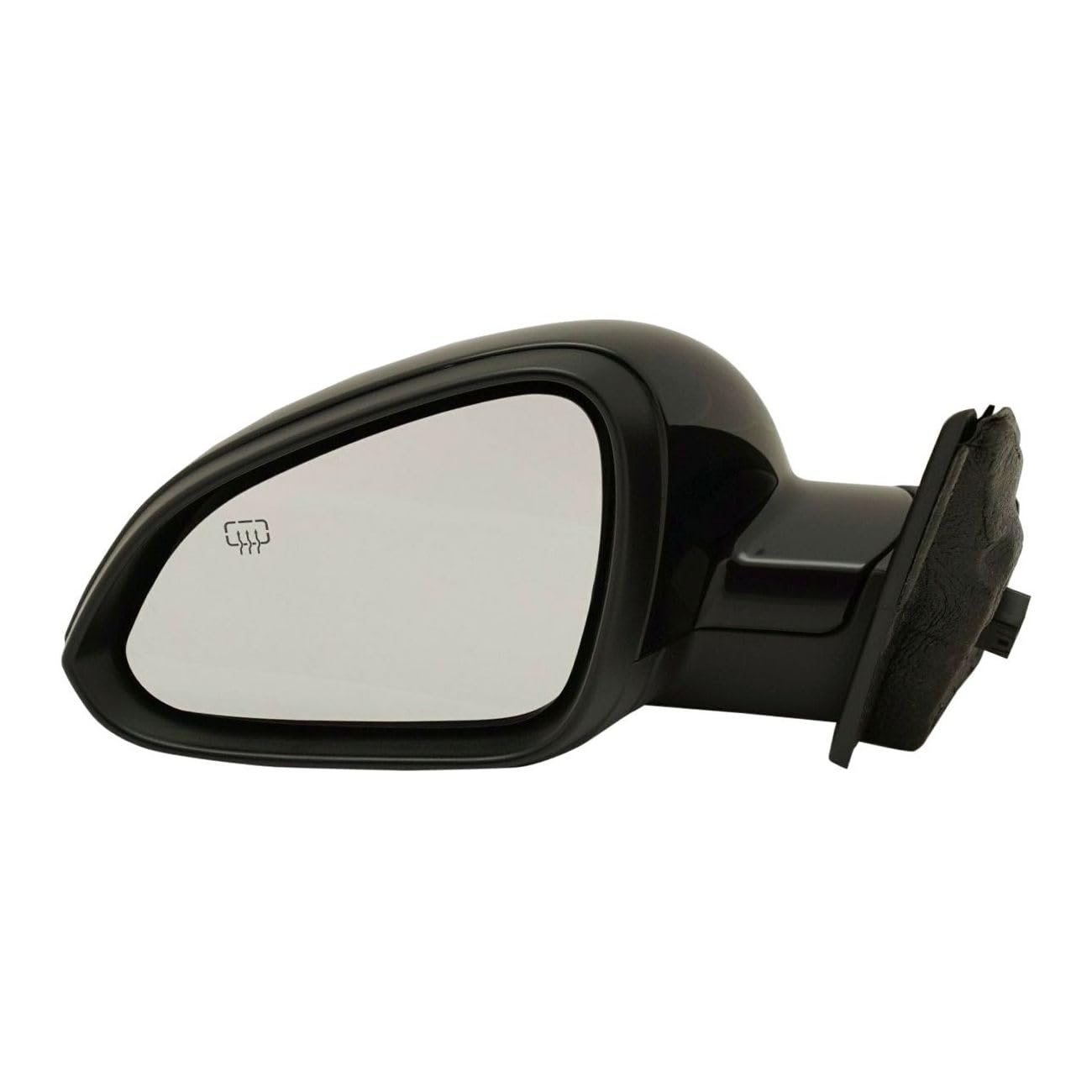 1pc Left Driver Side Paintable Power Heated Manual Folding Exterior Door Mirror for Buick Regal Base 2012-2017 & GS 2012-2017 - Perfect Replacement for Damaged Mirrors, Enhances Driving Safety in All Weather Conditions