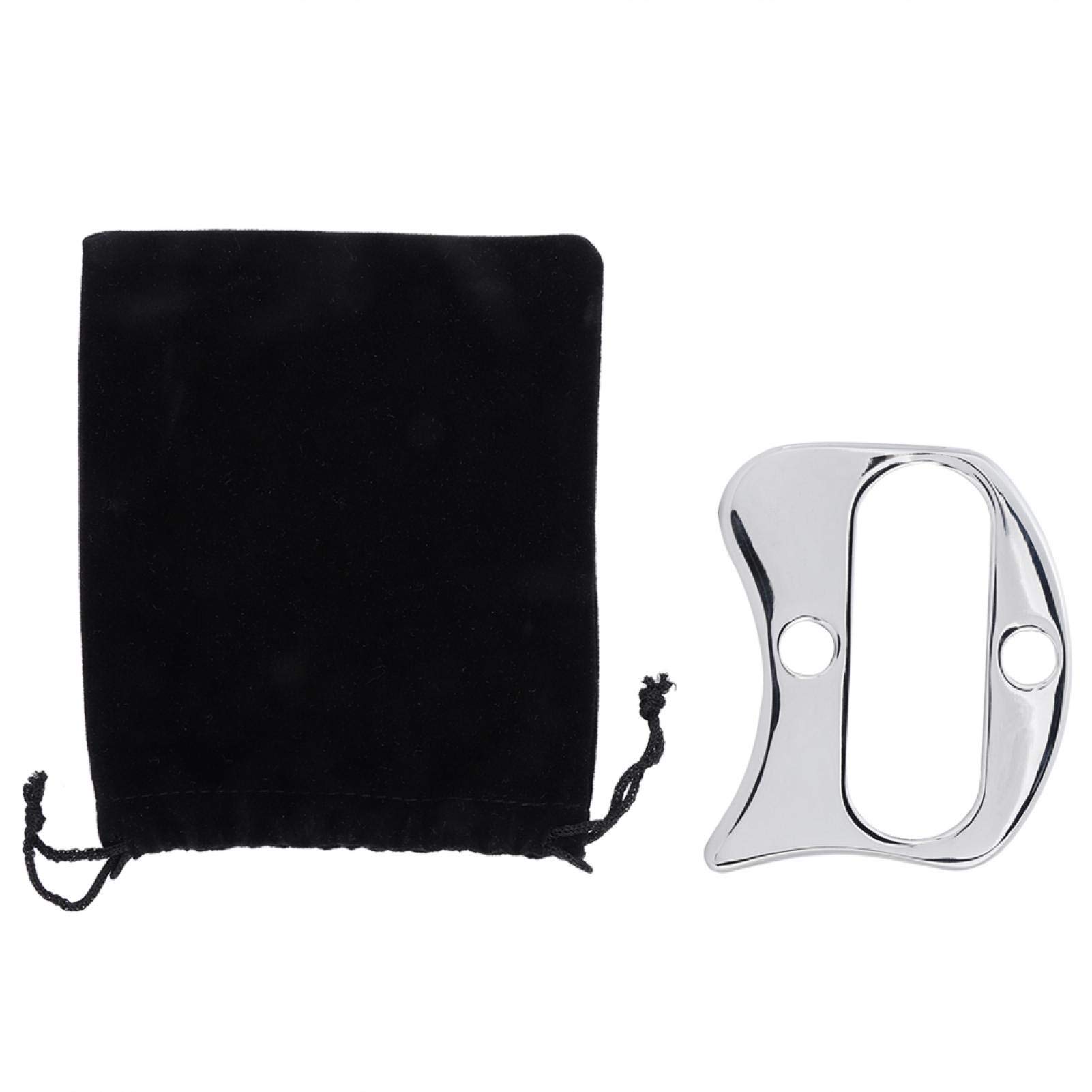 Premium Stainless Steel Gua Sha Scraping Tool for Pain Relief & Muscle Relaxation - Body Scraper Plate for Back, Neck, Shoulder Tension Release - Perfect for Post-Workout Recovery & Stress Relief at Home or Spa