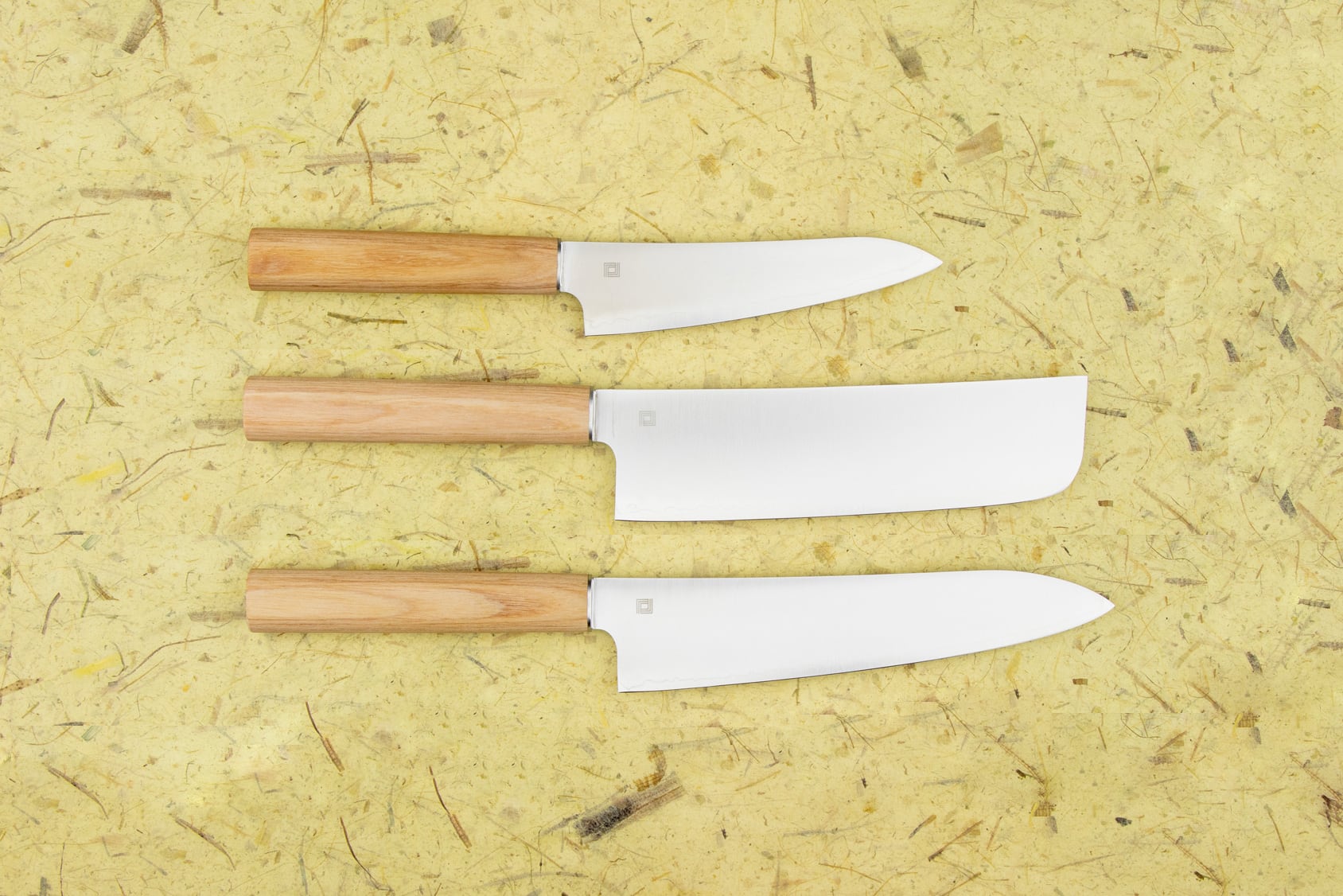 Premium Shizu Hamono YURI Japanese Knife Set - High-Quality Stainless Steel Chef Knives for Professional Cooking & Home Kitchen Use