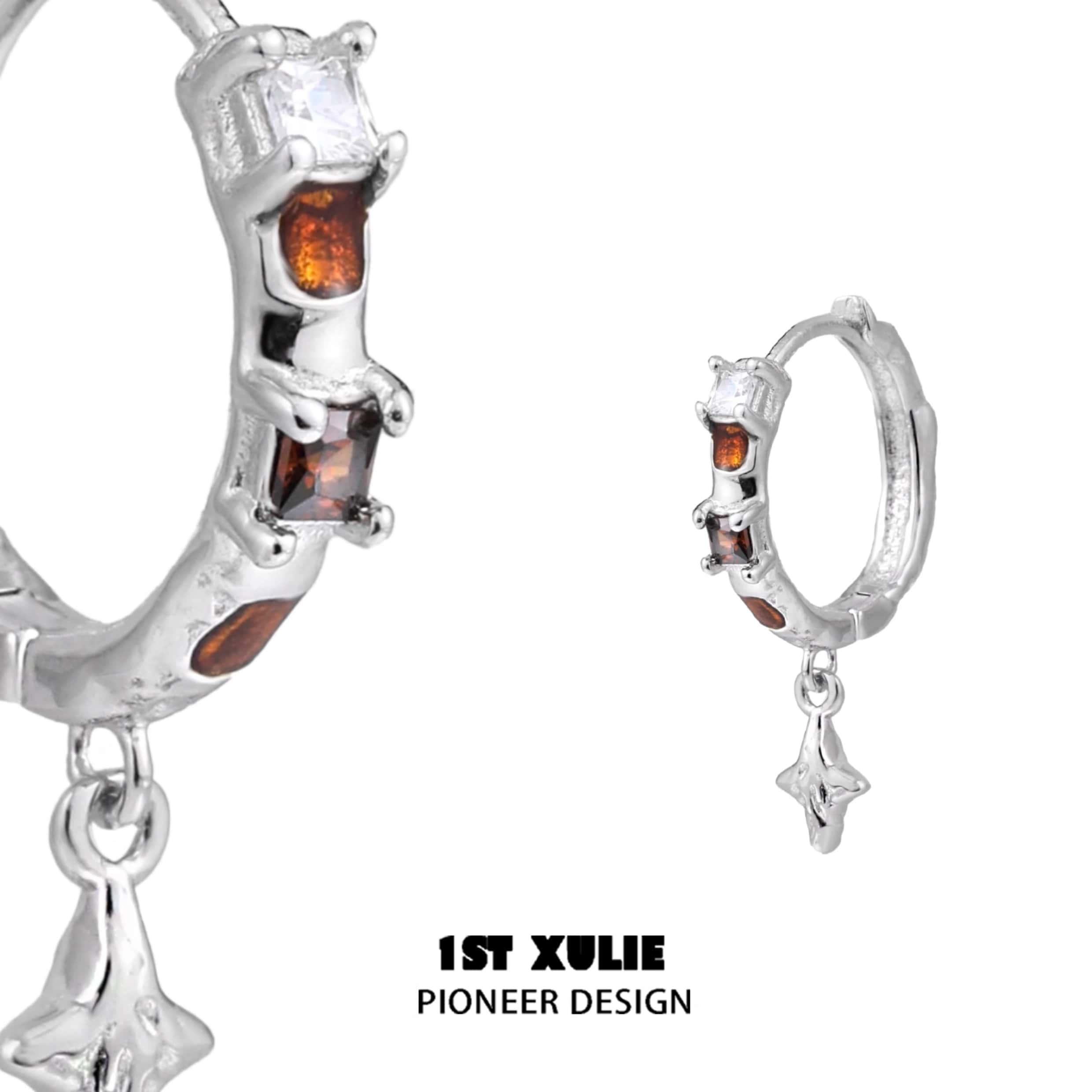 Autumn S925 Sterling Silver Hoop Earrings™ - Trendy Women's Jewelry for Fall Outfits & Special Occasions