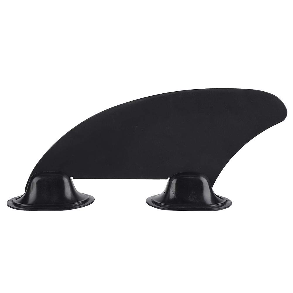 Kayak Skeg Tracking Fin - Black Watershed Board with Integral Mounting Points for Canoes & Kayaks | Improve Stability & Maneuvering in Rough Waters