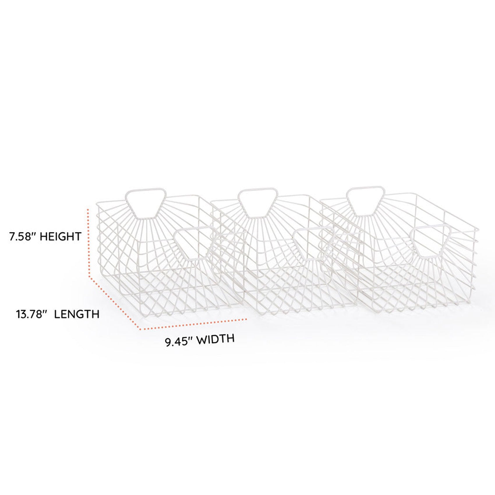 Central Park Storage Baskets - Set of 3 Woven Bins for Home Organization | Perfect for Living Room, Bedroom & Nursery Storage | Natural Fiber Decorative Baskets