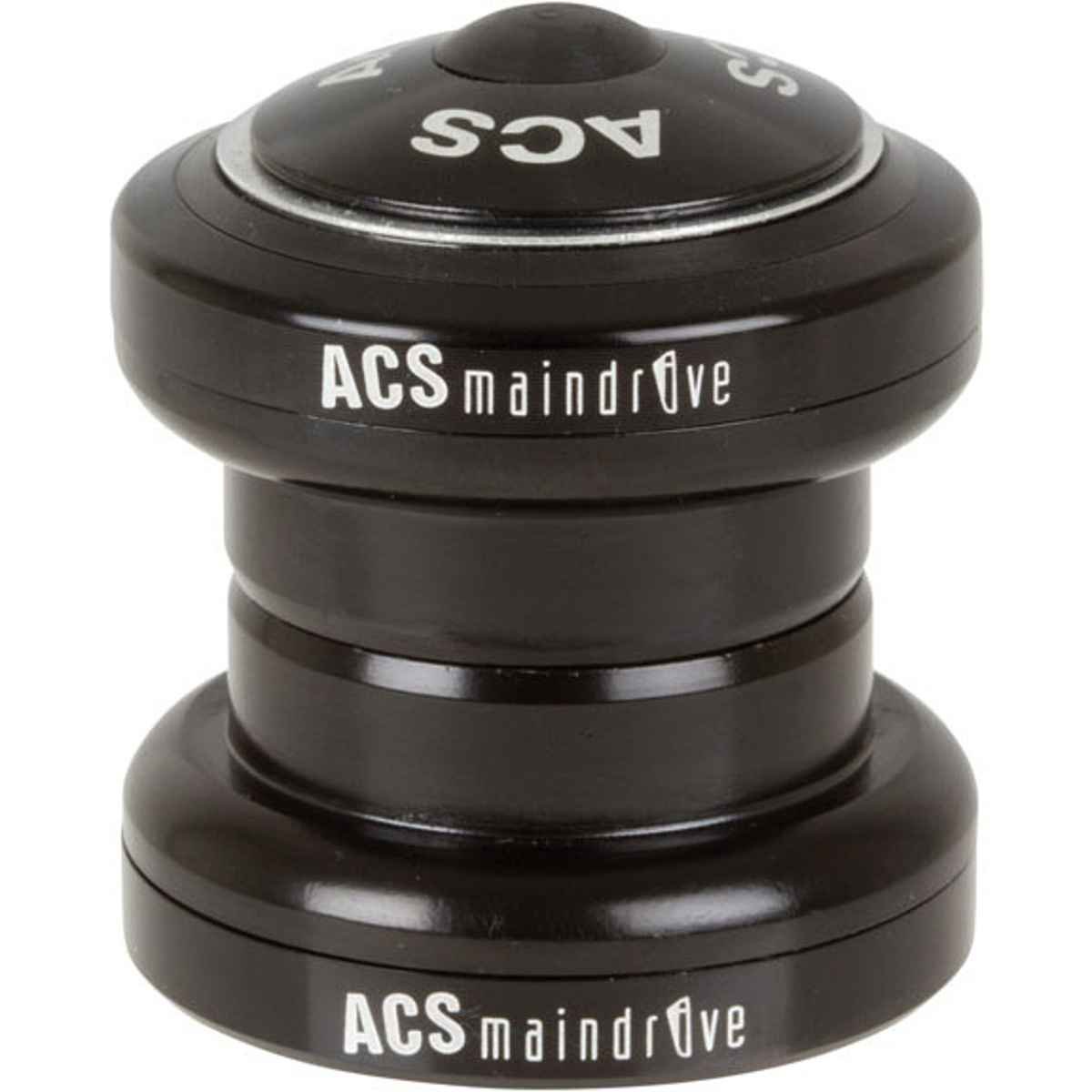 ACS Maindrive Headset - EC30/25.4 & EC30/26 Black Bicycle Bearings (63827-1000) | Premium Bike Headset for Mountain & Road Bikes | Smooth Steering & Durable Performance