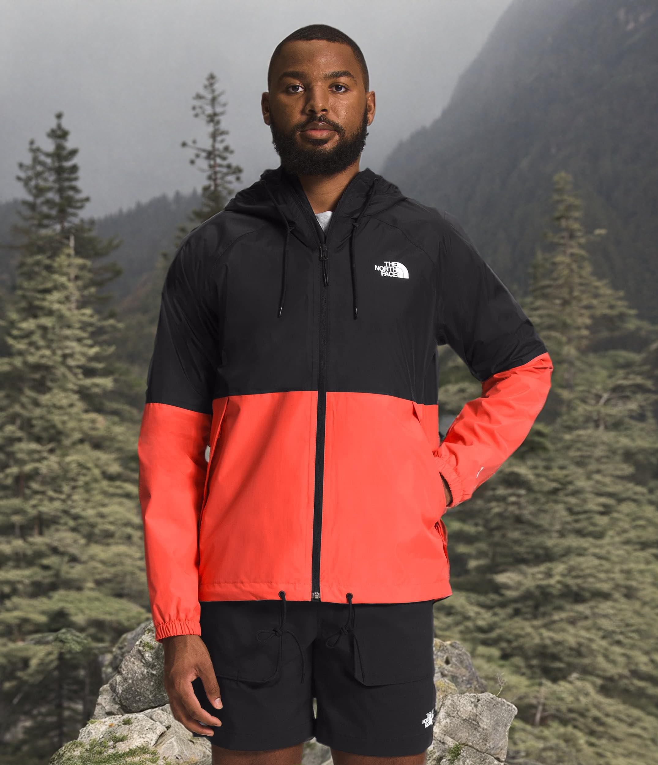 The North Face Antora Rain Hoodie for Men - Waterproof & Breathable Jacket for Hiking, Camping & Outdoor Adventures