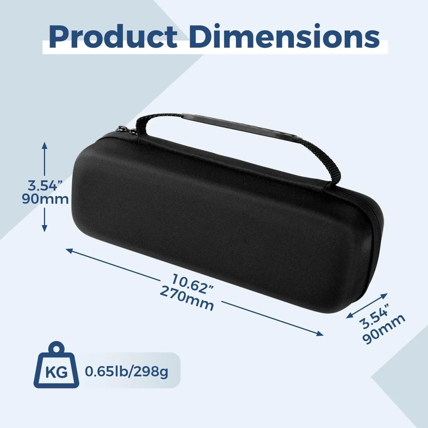 Phomemo M832 / M834 Portable Printer Storage Bag - Waterproof & Dustproof Carrying Case for Mini Label Printers - Perfect for Travel, Office, and Home Organization