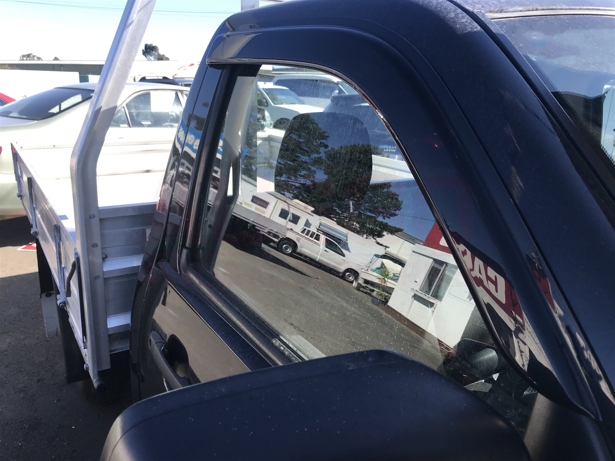Premium Weather Shields for Mazda BT-50 BT50 Single & Extra Cab (2006-2011) - Durable Rain Guards & Window Deflectors for All-Weather Protection - Perfect for Off-Road Adventures & Daily Commutes