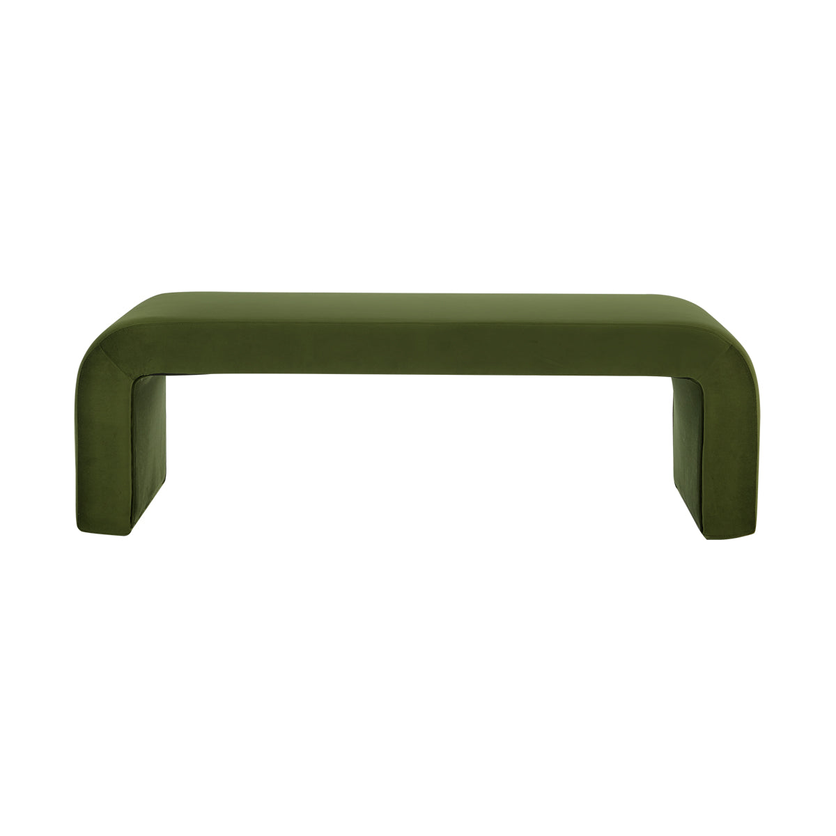 Juliette Velvet Upholstered Bench with Wooden Legs - Elegant Entryway, Bedroom, or Living Room Seating - Perfect for Home Decor and Extra Storage