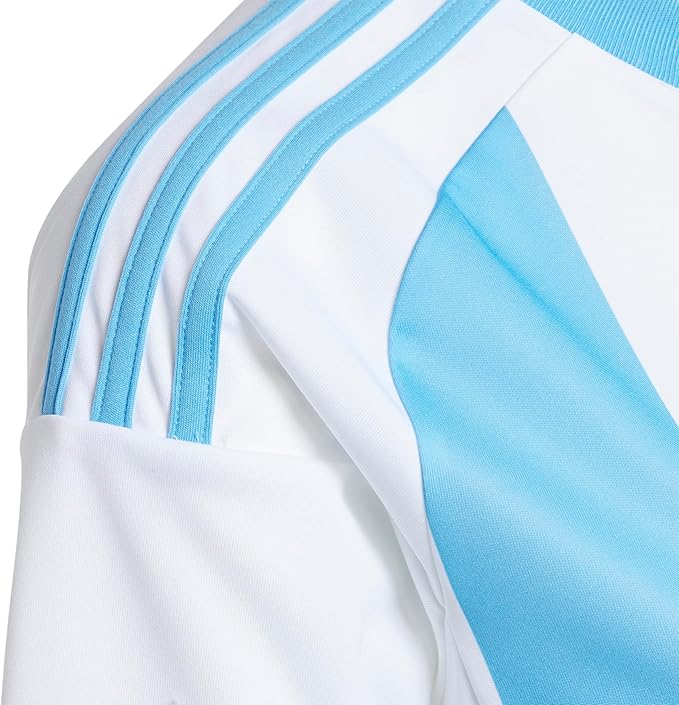 Adidas Argentina 2024 Home Authentic Football Jersey - White & Blue - Official Fan Shirt for World Cup & Match Days