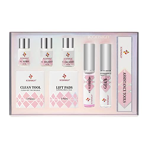 Professional Lash Lift Kit for Home & Salon Use - Eyelash Perming & Lifting Treatment with Natural Results (Perfect for DIY Beauty, Bridal Makeup & Special Occasions)