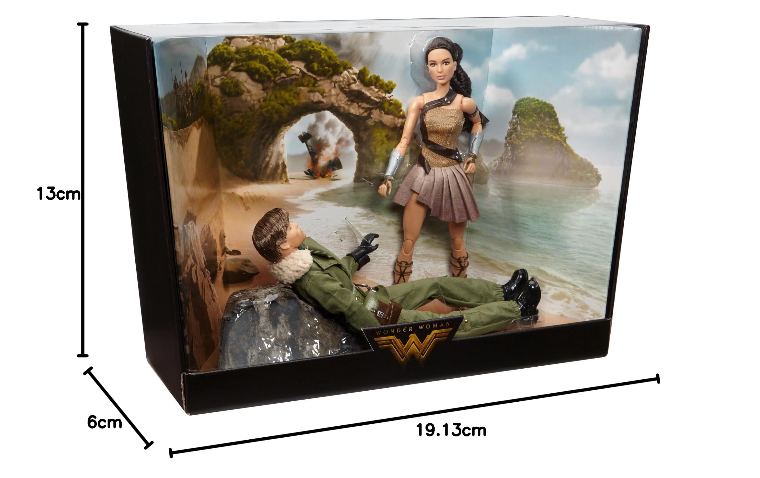Barbie Wonder Woman Paradise Island Gift Set - DC Comics Collector Doll with Accessories - Perfect for Kids, Collectors & Superhero Fans | Birthday, Christmas & Playtime Gift