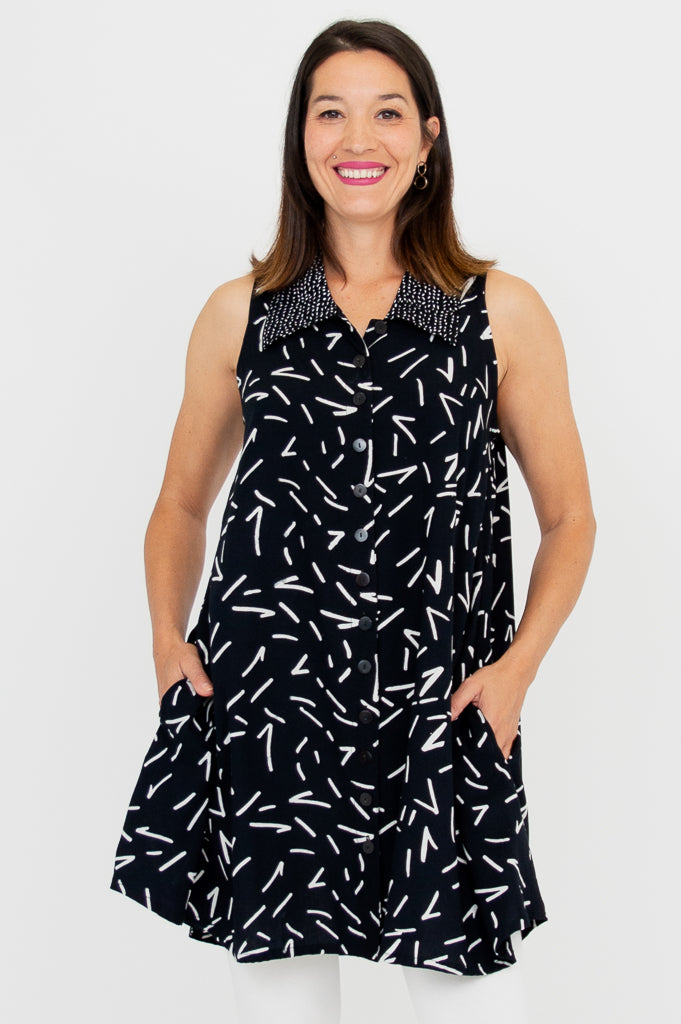 Cissy Tank Top for Women - Fashion Paper Clip Design Casual T-Shirt | Perfect for Summer Outfits, Beach Wear & Daily Comfort
