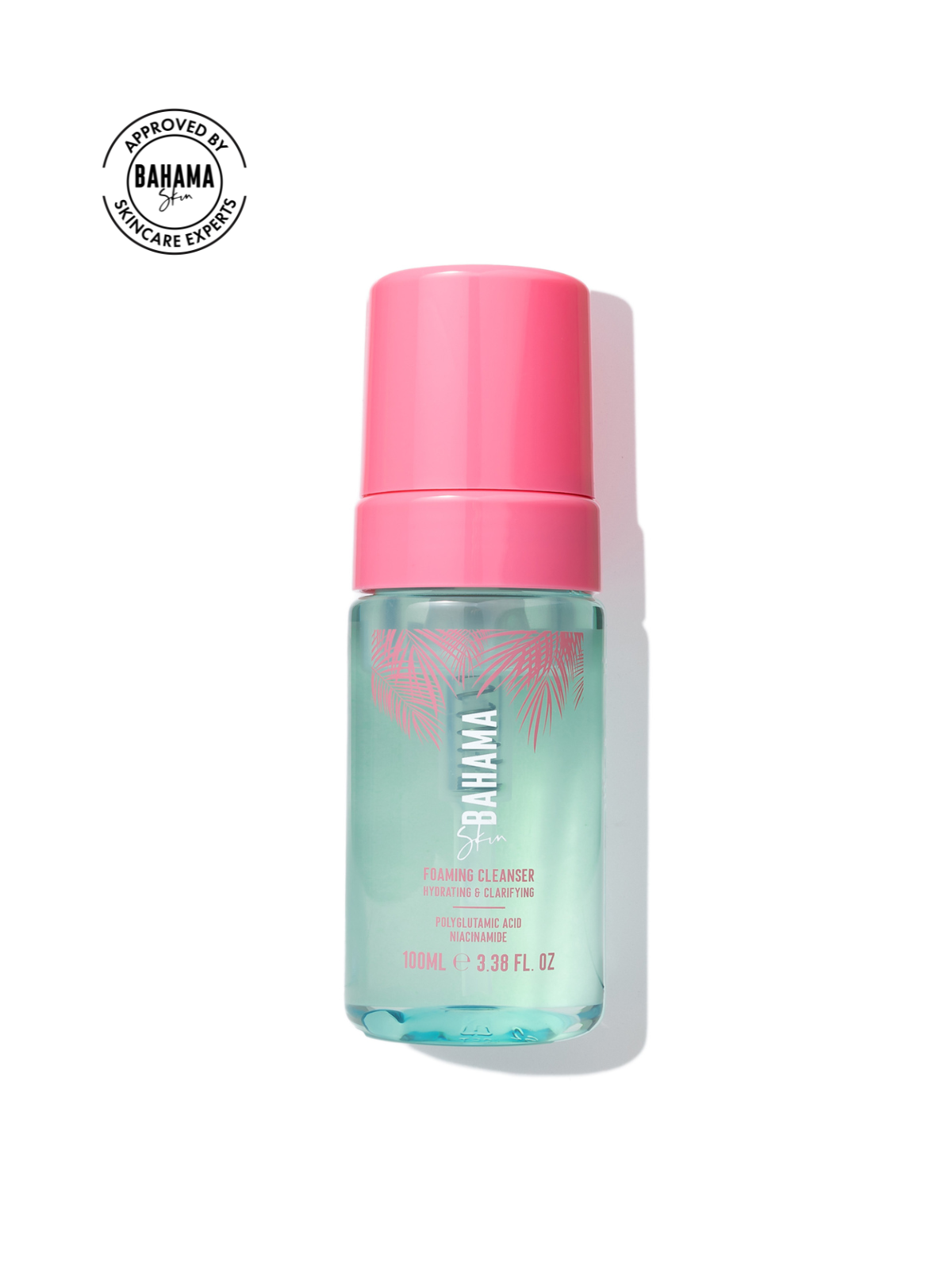 PGA Foaming Cleanser for Face - Gentle Deep Cleansing & Hydrating Facial Wash for Acne, Oily & Sensitive Skin | Daily Skincare Routine, Morning & Night Use