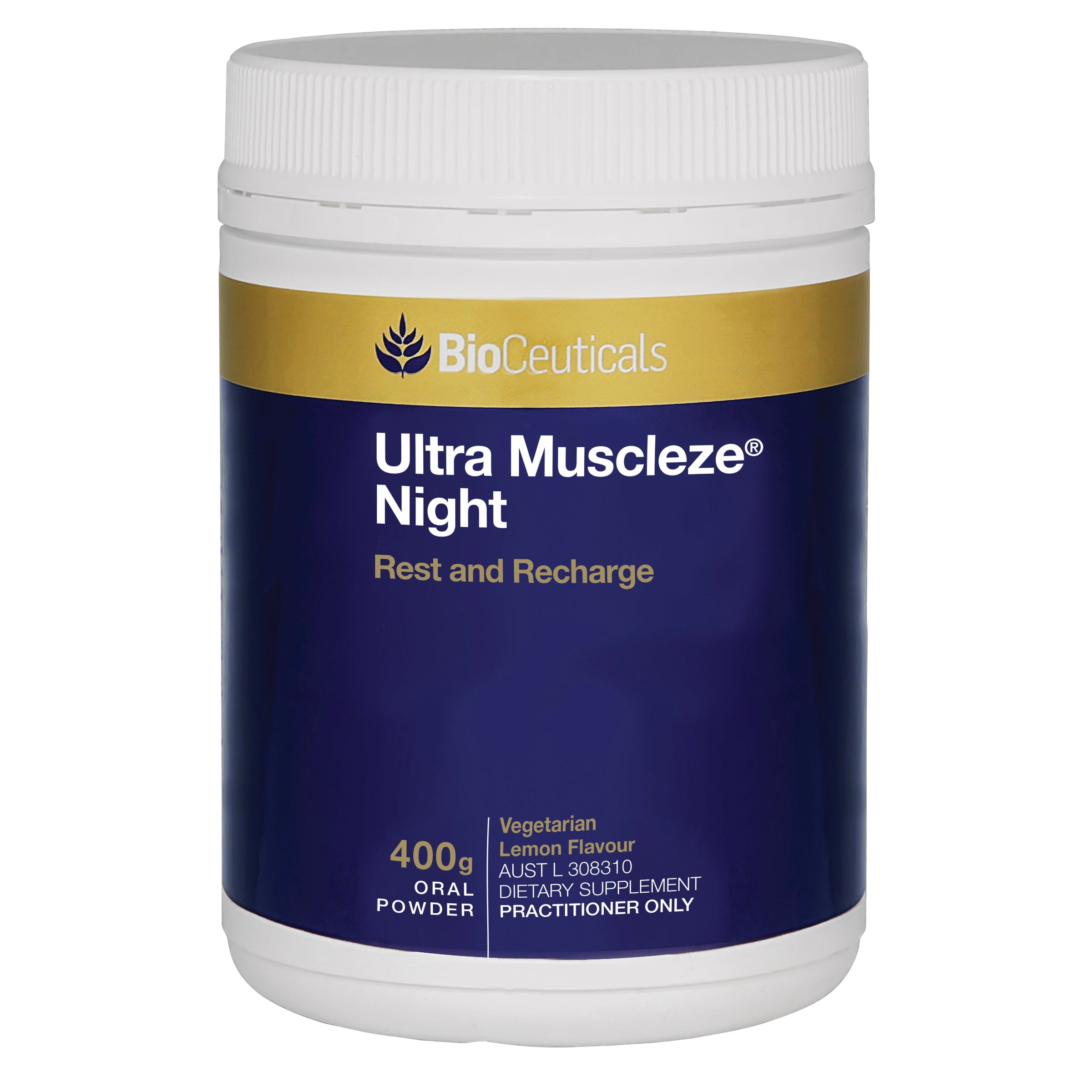 BioCeuticals Ultra Muscleze Night Powder - Premium Muscle Recovery & Sleep Support Supplement for Athletes & Fitness Enthusiasts | Post-Workout Recovery & Overnight Muscle Repair