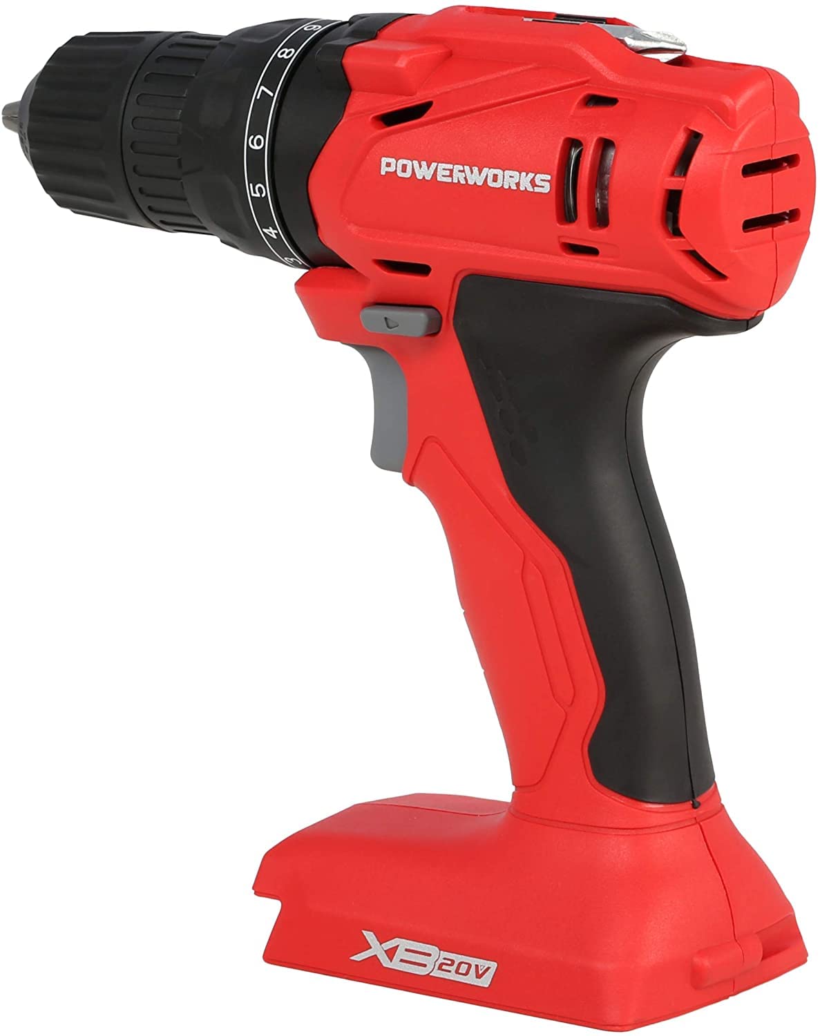 POWERWORKS 20V Cordless Drill and Impact Driver Combo Kit with 2 Batteries, Fast Charger & Carry Bag - Perfect for DIY Projects, Home Repairs & Construction Work | CKG302
