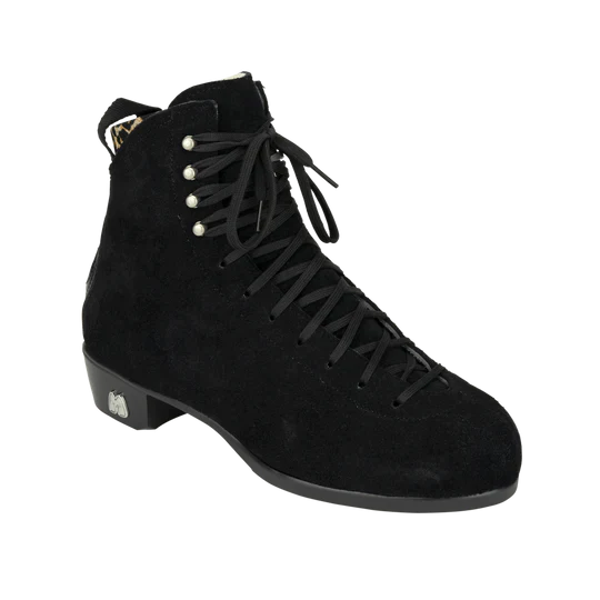Moxi Jack 2 Roller Skate Boots - Black Women's Quad Skates for Outdoor & Indoor Skating, Rink, Park, and Street Roller Derby