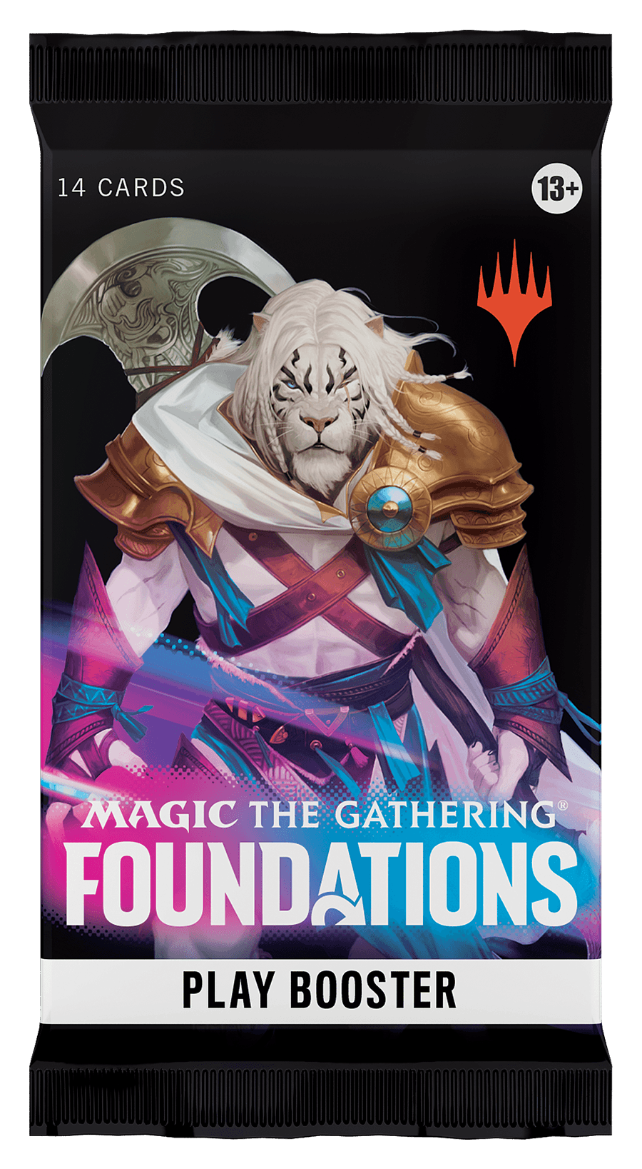 Magic: The Gathering Foundations Play Booster Pack - Collectible Trading Card Game for MTG Players | Perfect for Drafting, Deck Building & Casual Play