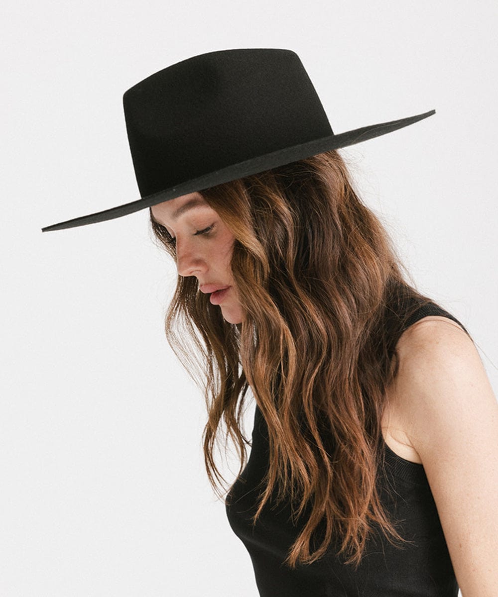 Stylish Wesley Wide Brim Fedora Hat for Men & Women - Fashionable Sun Hat for Outdoor Activities, Beach, and Summer Vacations